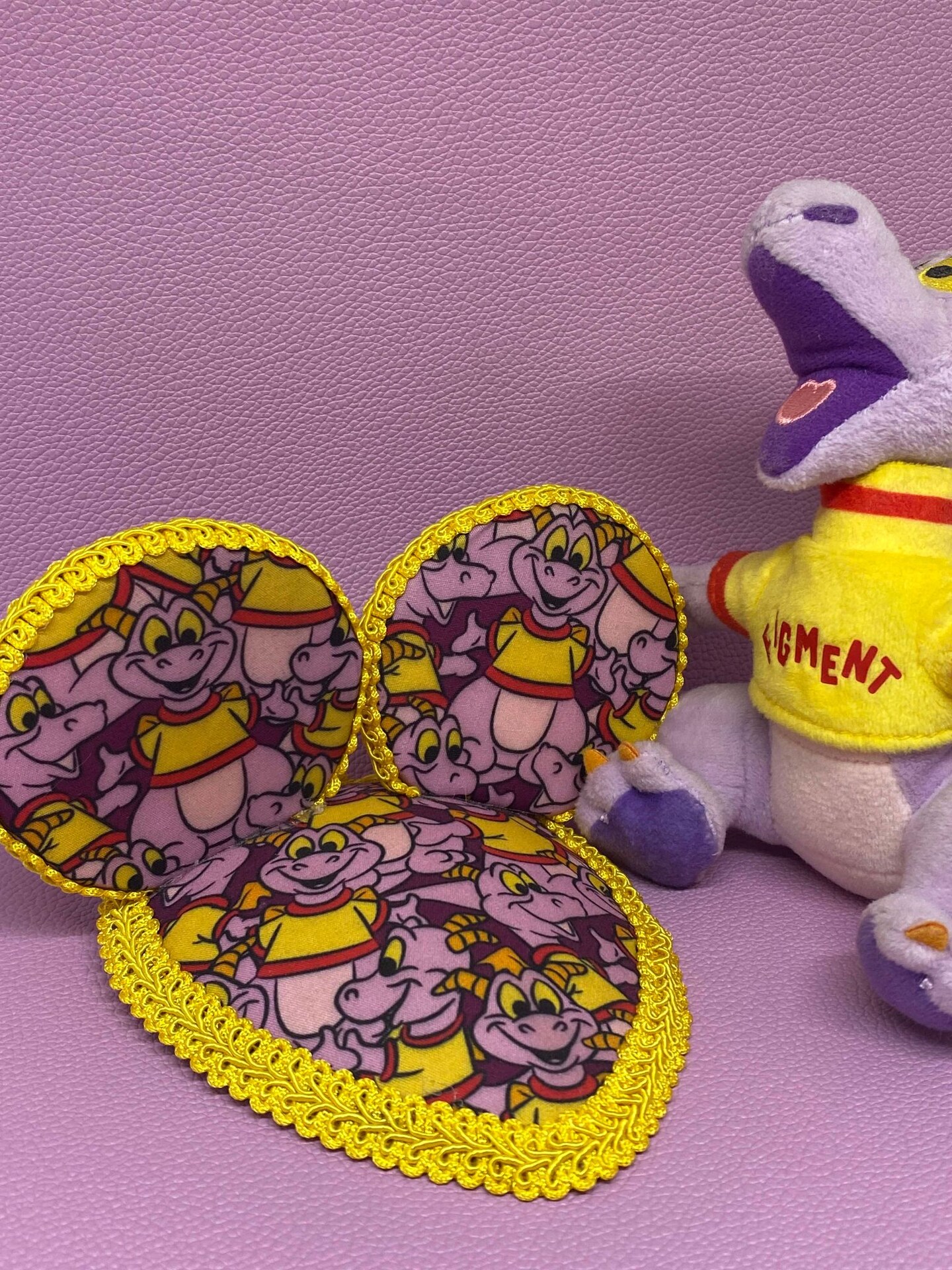 EPCOT Figment HANDMADE Mouse Ear Fascinator Hat MakerPlace by