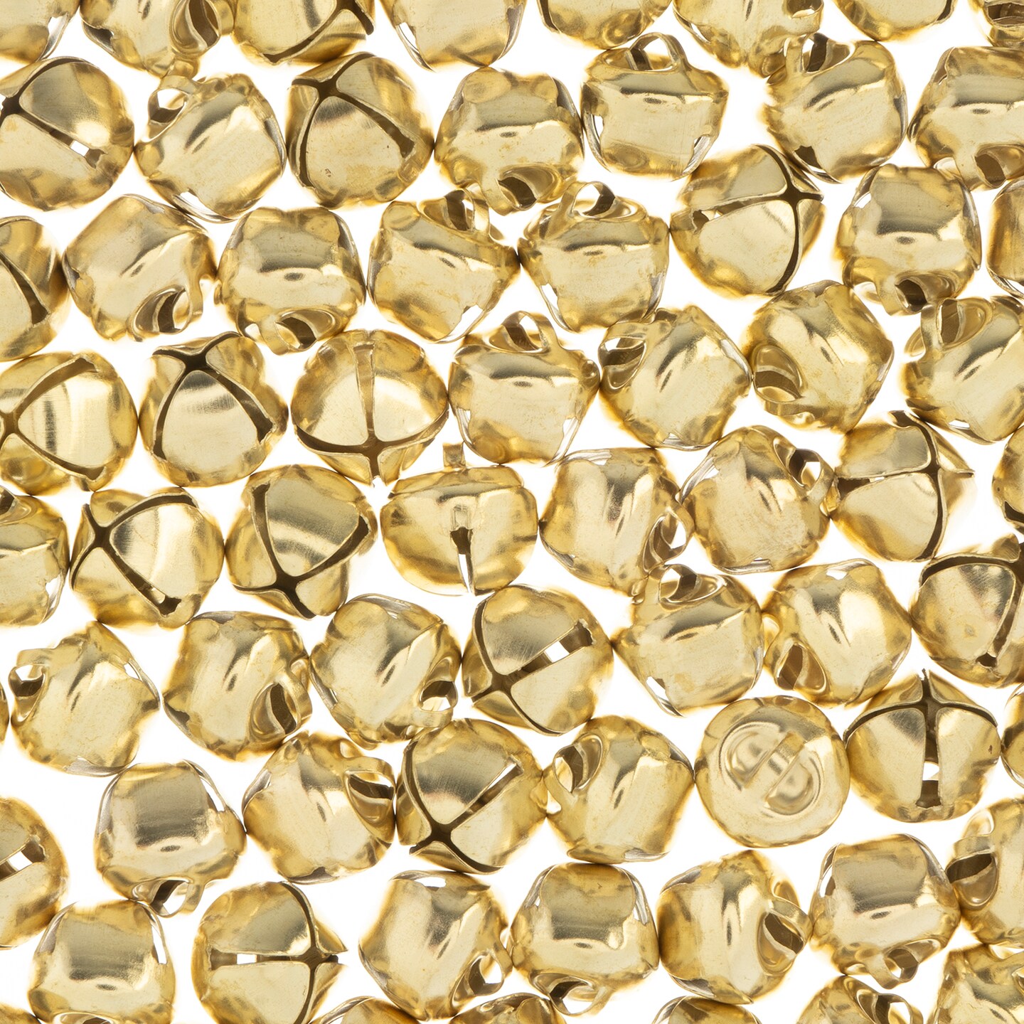 John Bead Gold Christmas Jingle Bells