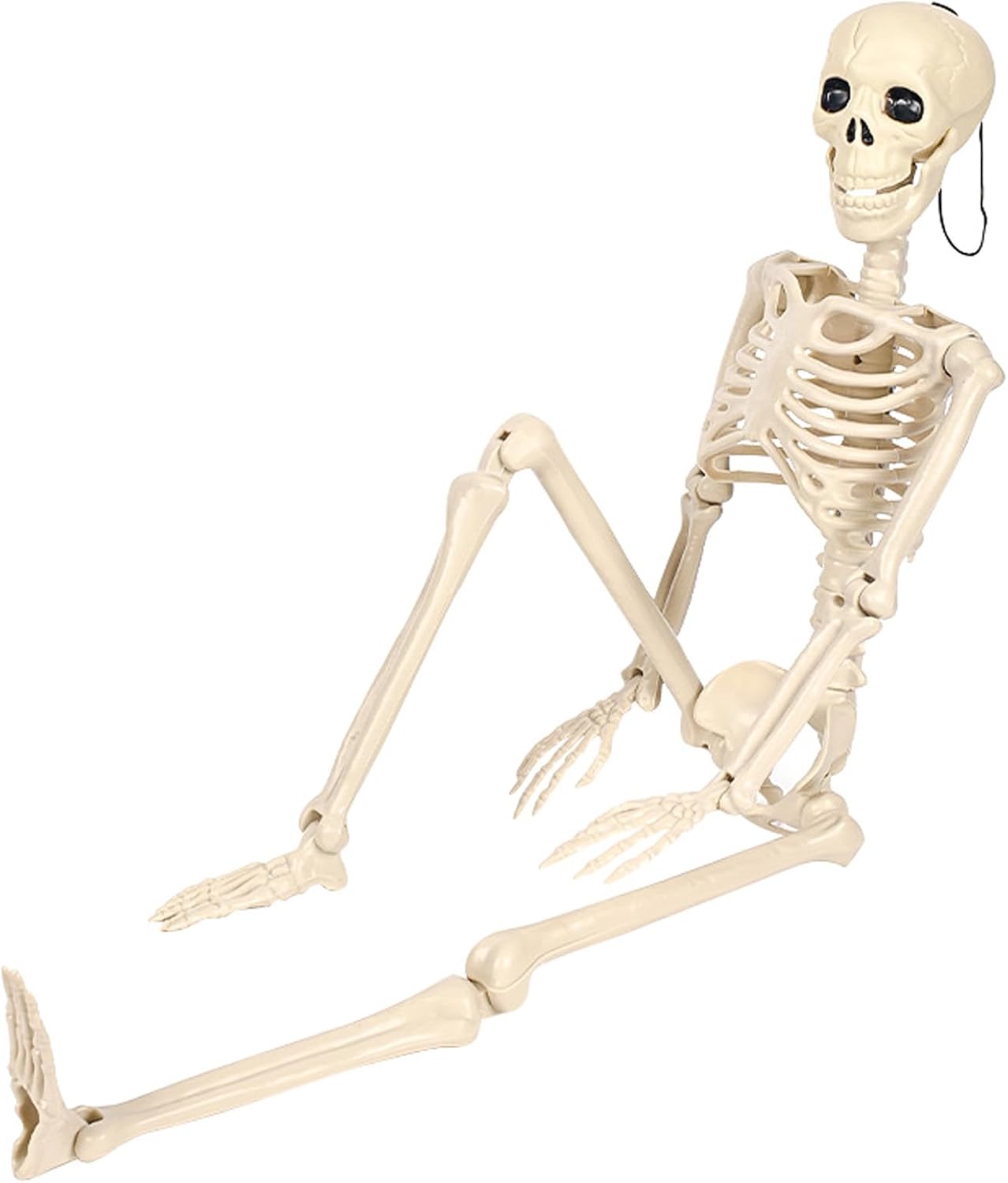 Poseable Full Body Hanging Skeleton Decoration