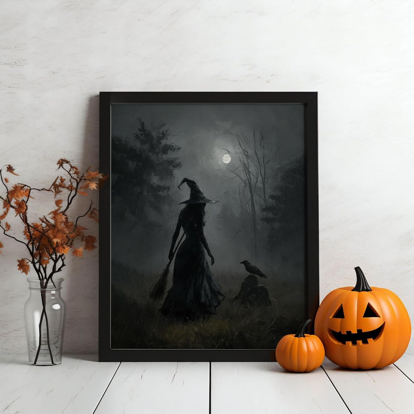 Vintage Halloween Gothic Poster