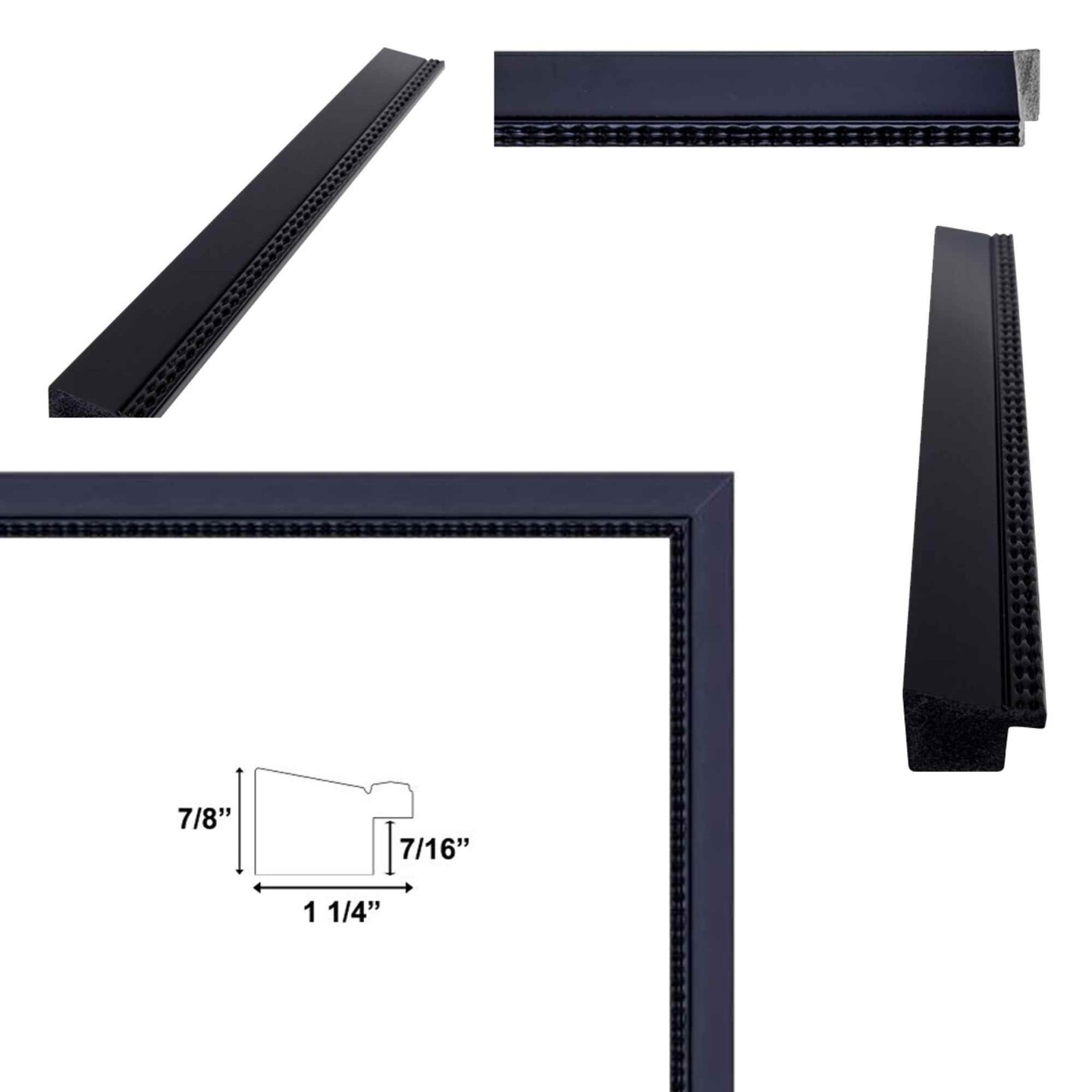 Diploma Black Funky Lip Picture Frame 11x14 frame