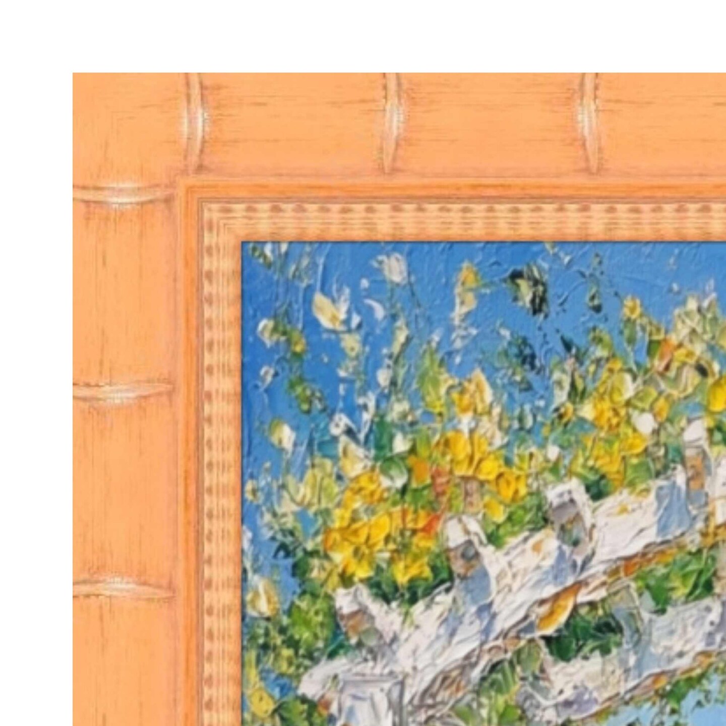 Natural Wood Bamboo Picture Frame 9x12 frame