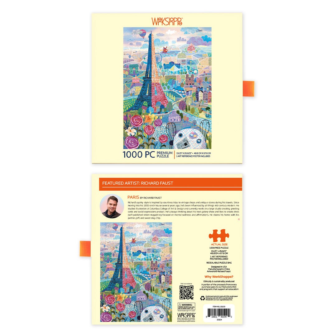 Paris 1000 Piece Jigsaw Puzzle