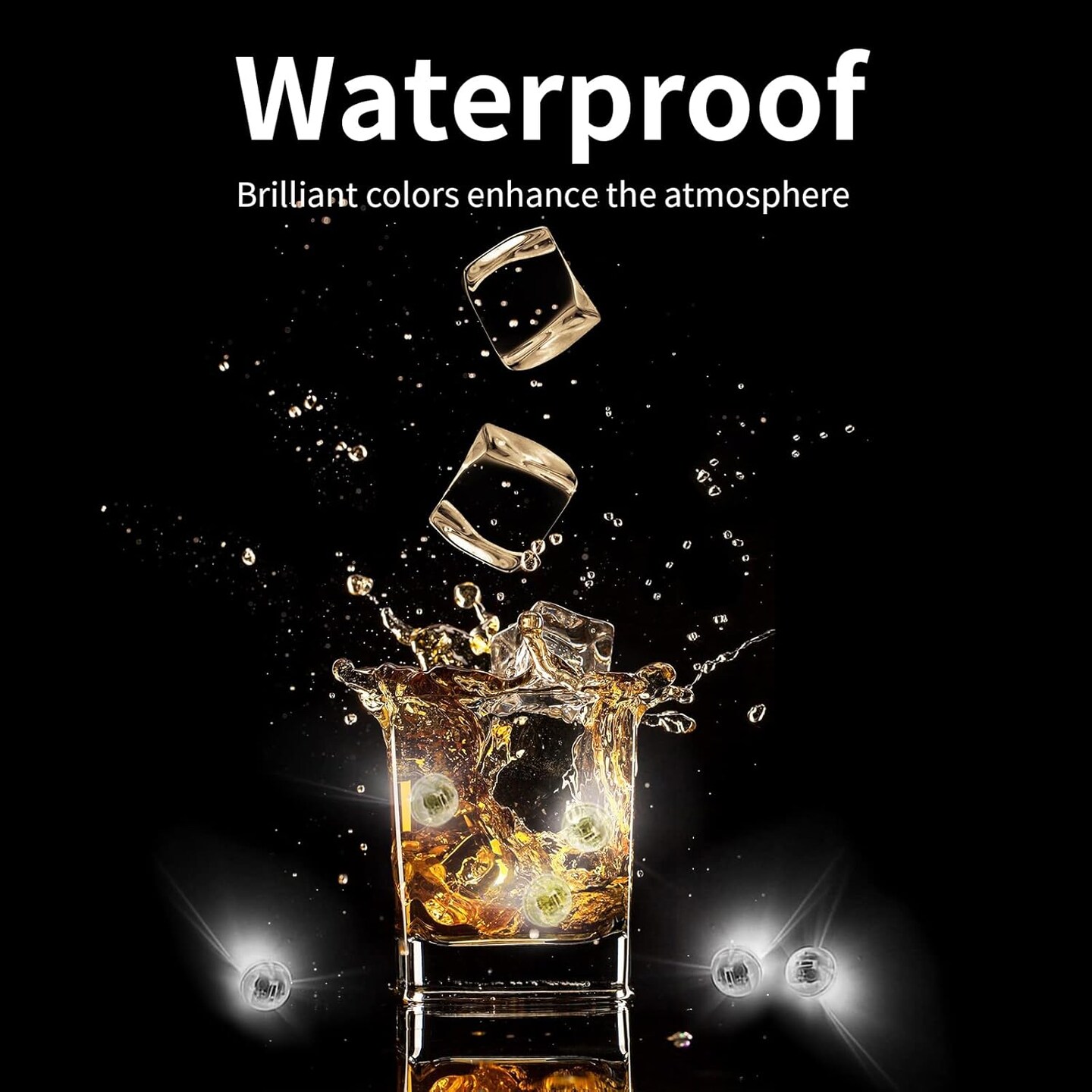 50pcs Warm White Balloon Lights,Long Standby Time Waterproof Mini Light,Battery Powered,Round LED Ball Lamp for Latex Balloon Paper Lantern Party Wedding Festival Christmas Halloween Decorative