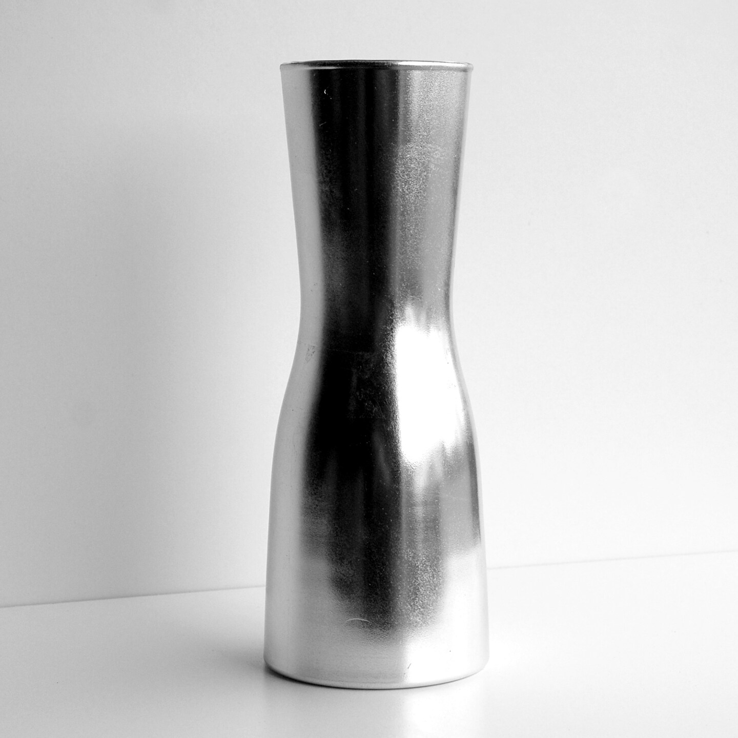 Glass Hourglass Vase 12 Inch Decorative Centerpiece Home Decor