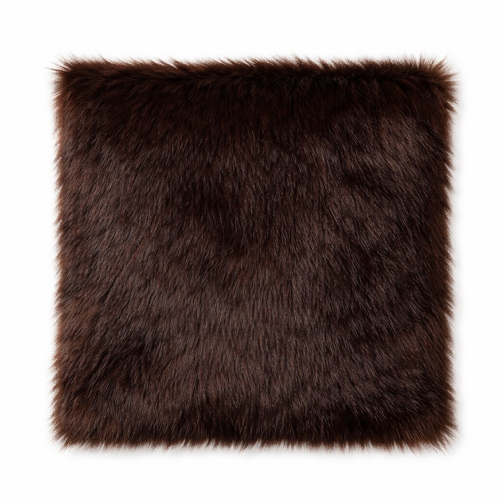 Dark Brown Craft Fur Sheet 10 x 10 Inches | Faux Fur Fabric for Crafts, Costumes & Classroom Projects