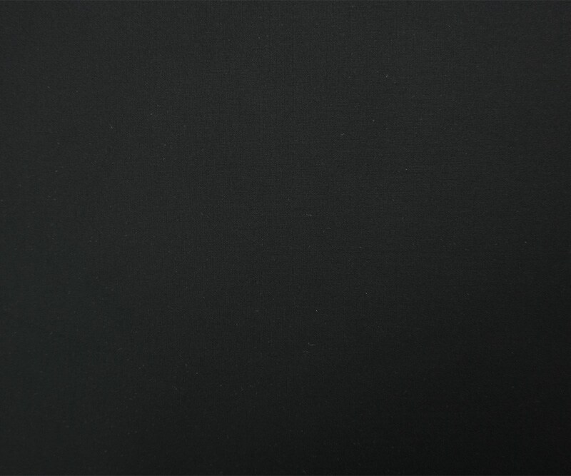 Black Solid Stretch Neoprene Scuba Double Knit Fabric By the Yard