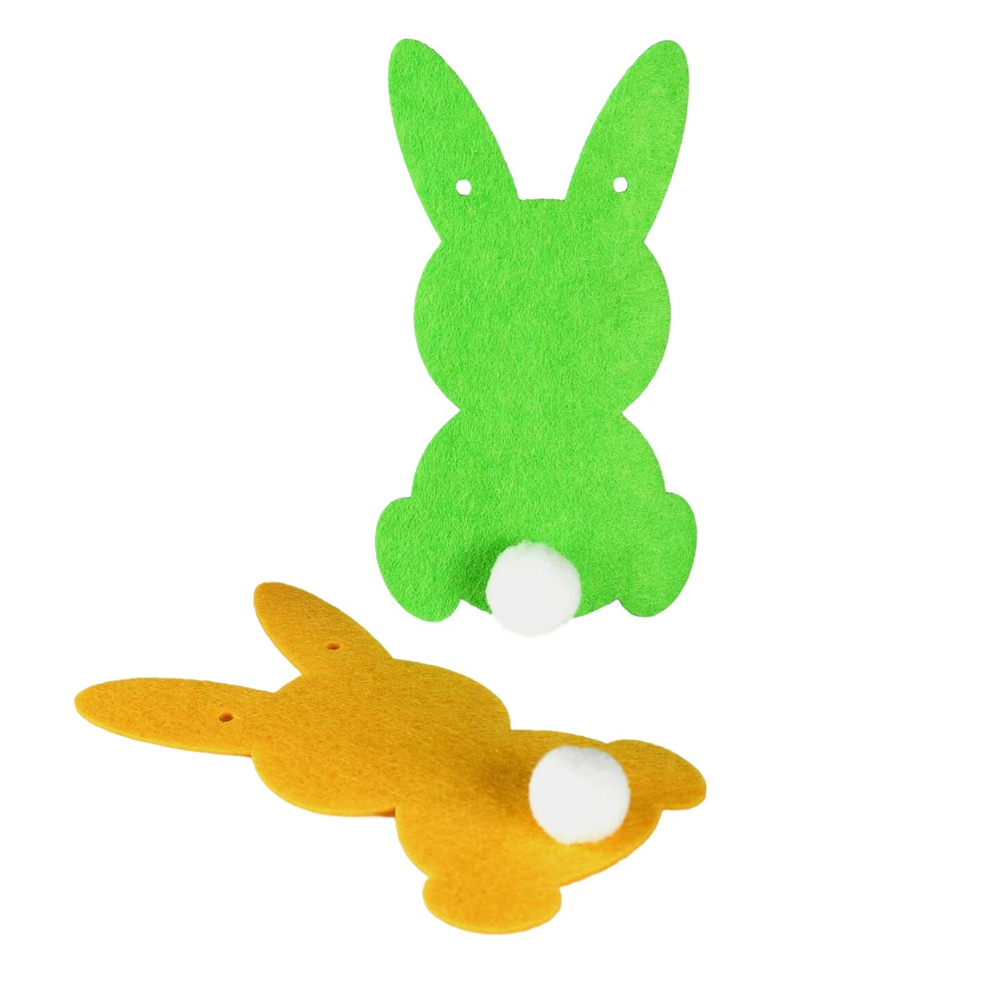 Easter Bunny Rabbit Banner Bunting Garland, Easter Decorations (Colorful Bunny)