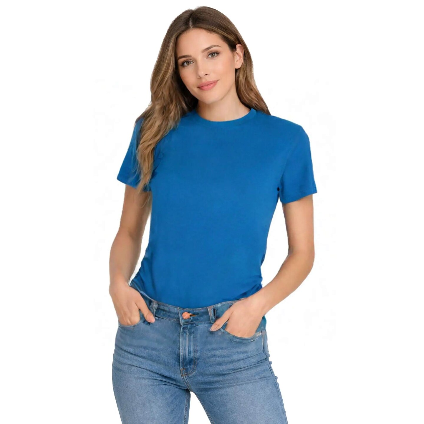 Heavy Cotton Crewneck T-Shirt for Layering style & Everyday Comfort Wear