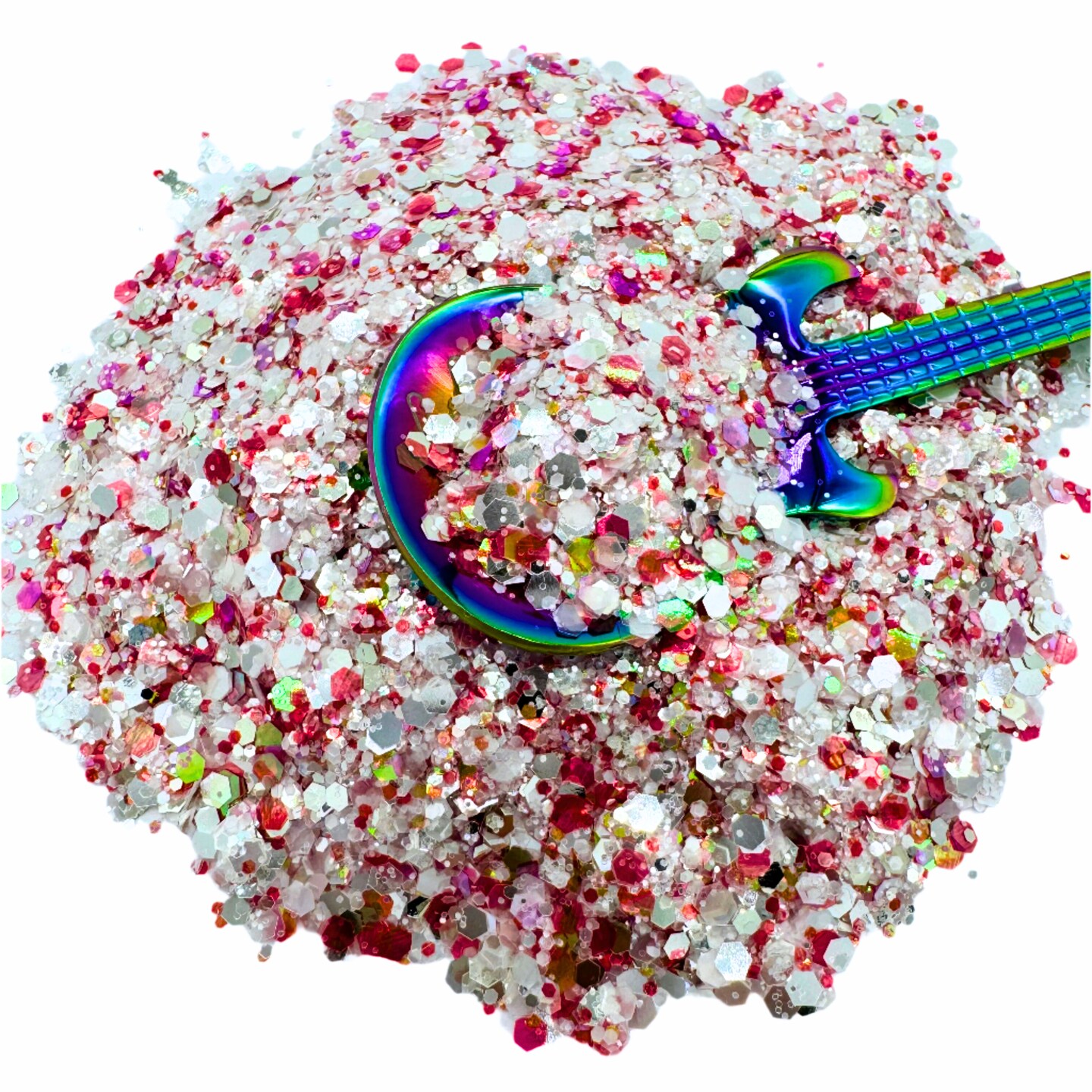 Strawberry Wine Noah K Series Pixie for Poxy Chunky Glitter Mix
