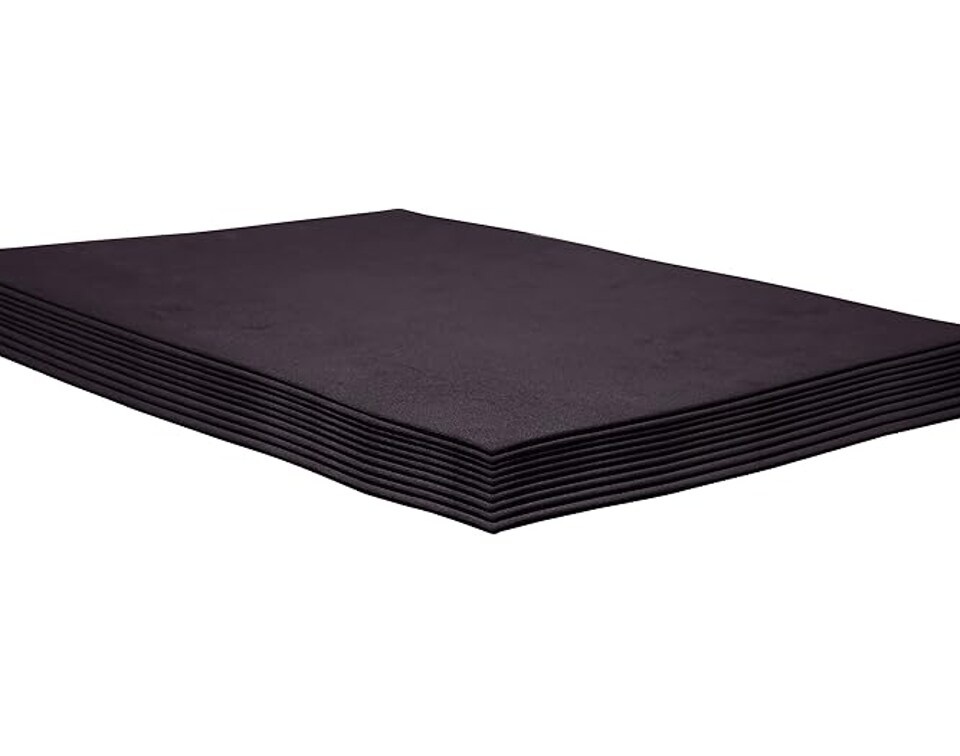 Foam Sheets 9" x 12" – 10 Pack Craft Foam Paper – Assorted Colors for DIY Crafts, Classroom Projects & Kids Art