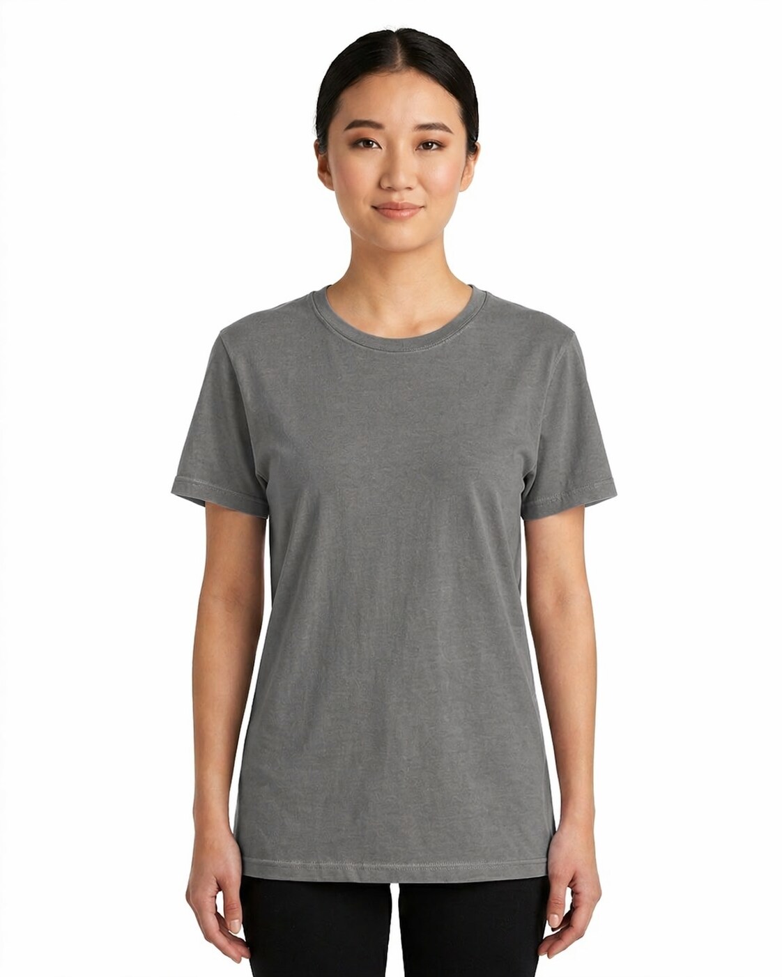 Vintage Garment-Dyed Crewneck T-Shirt for Casual Retro & Everyday Lifestyle Wear