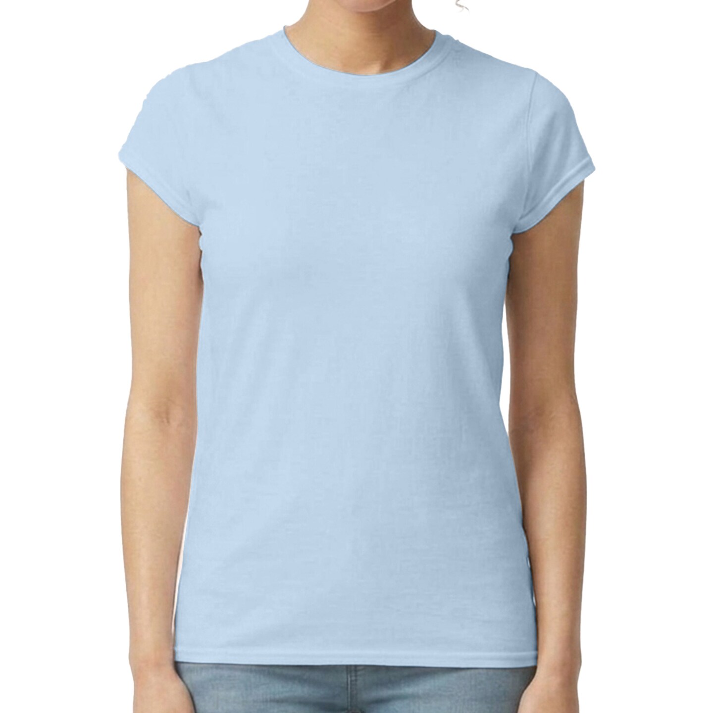 Gildan Women’s Softstyle Short Sleeve T-Shirt, Lightweight Crewneck Tee for DIY Crafting