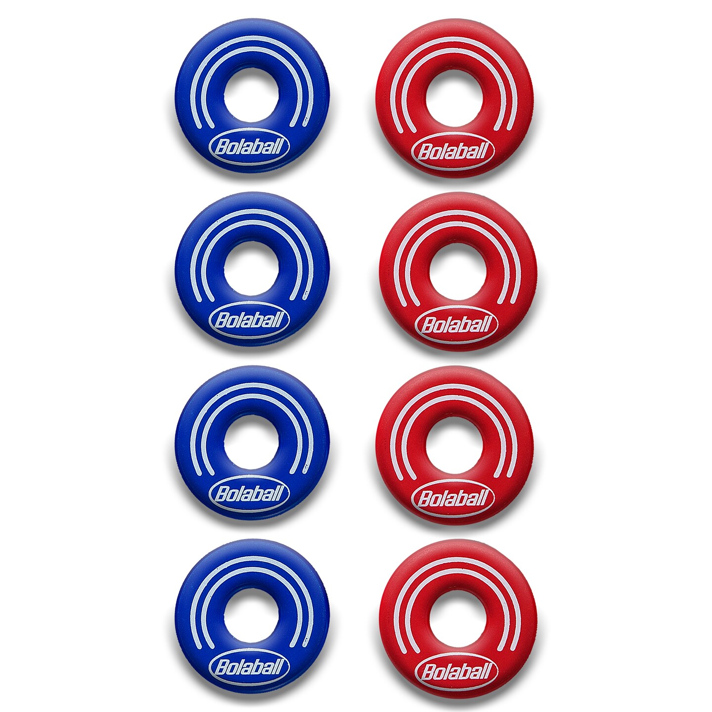 Bolaball: Washer Toss Rings Game - Giant Outdoor  Yard &#x26; Lawn Activity Set, 2 Solid Wood Targets, 2.5&#x22; Washers, Bulls-Eye Pitching, Adults &#x26; Family