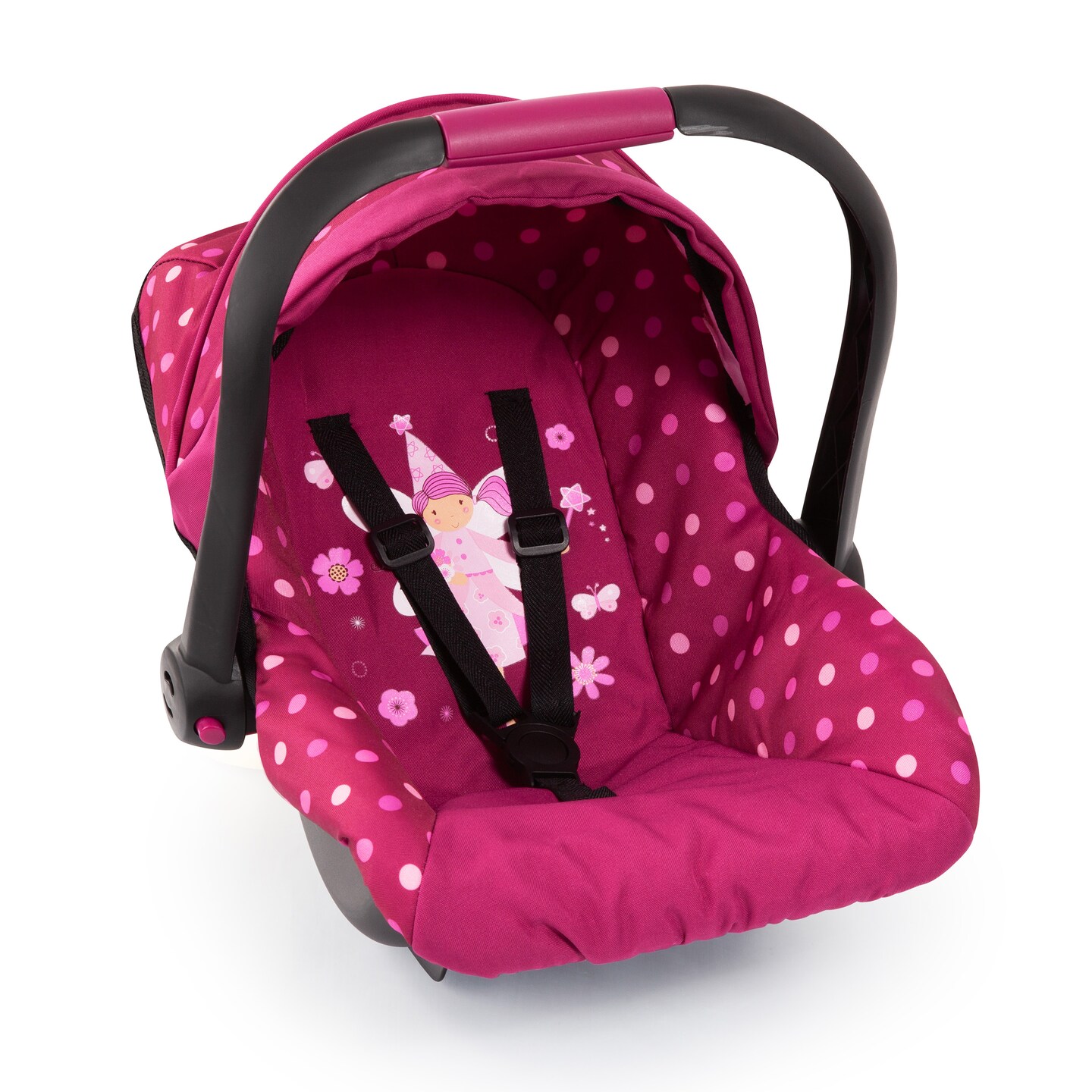Baby Doll Deluxe Car Seat with Canopy Polka Dots Michaels