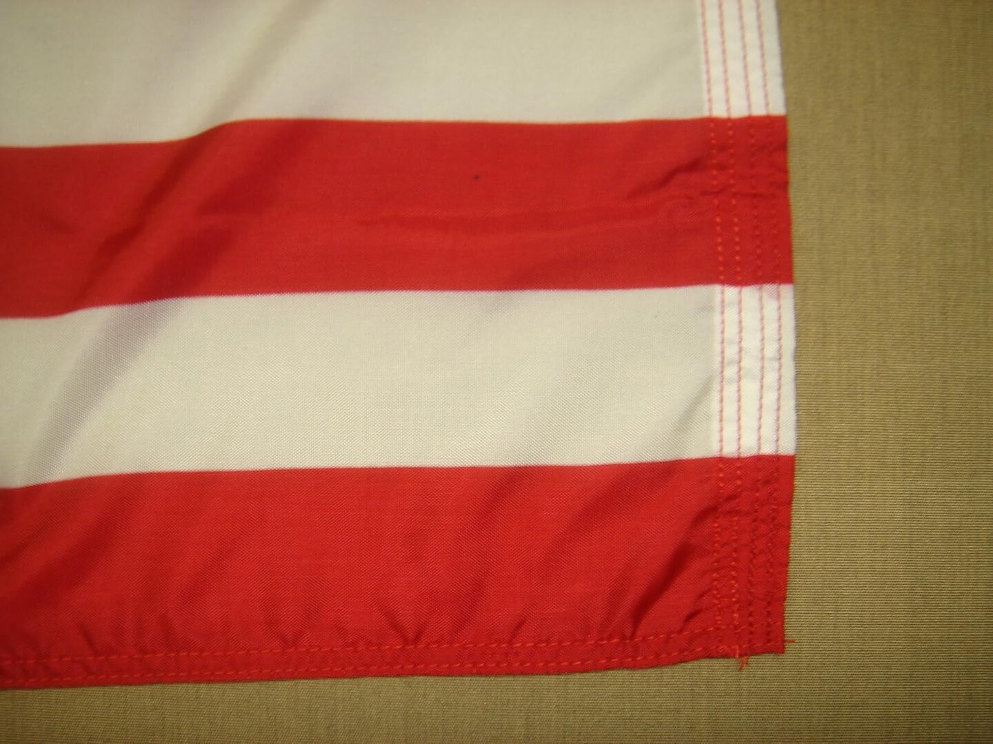 Nylon American Flag, 16 x 24 Inch (Model 2500) 100% MADE in USA
