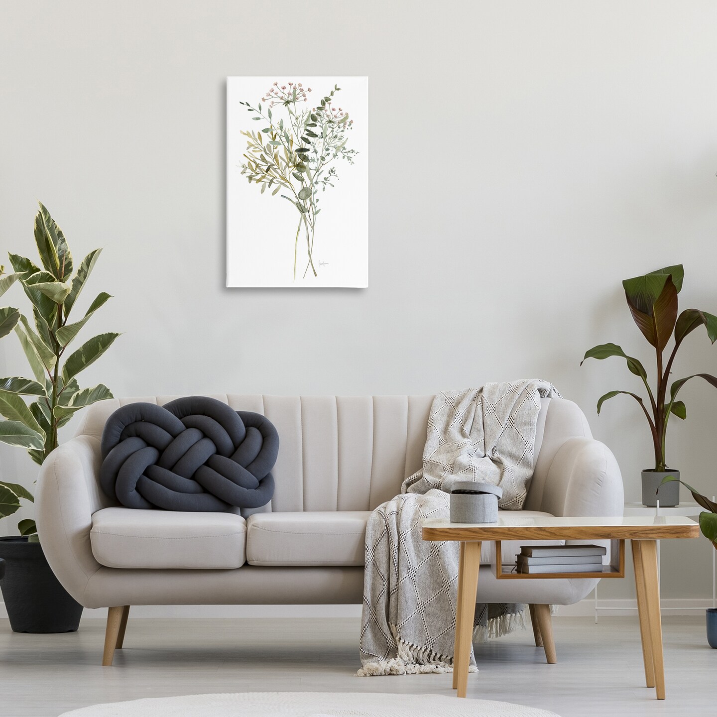 Stupell Industries Wild Country Herb Bunches Canvas By Livi Finn