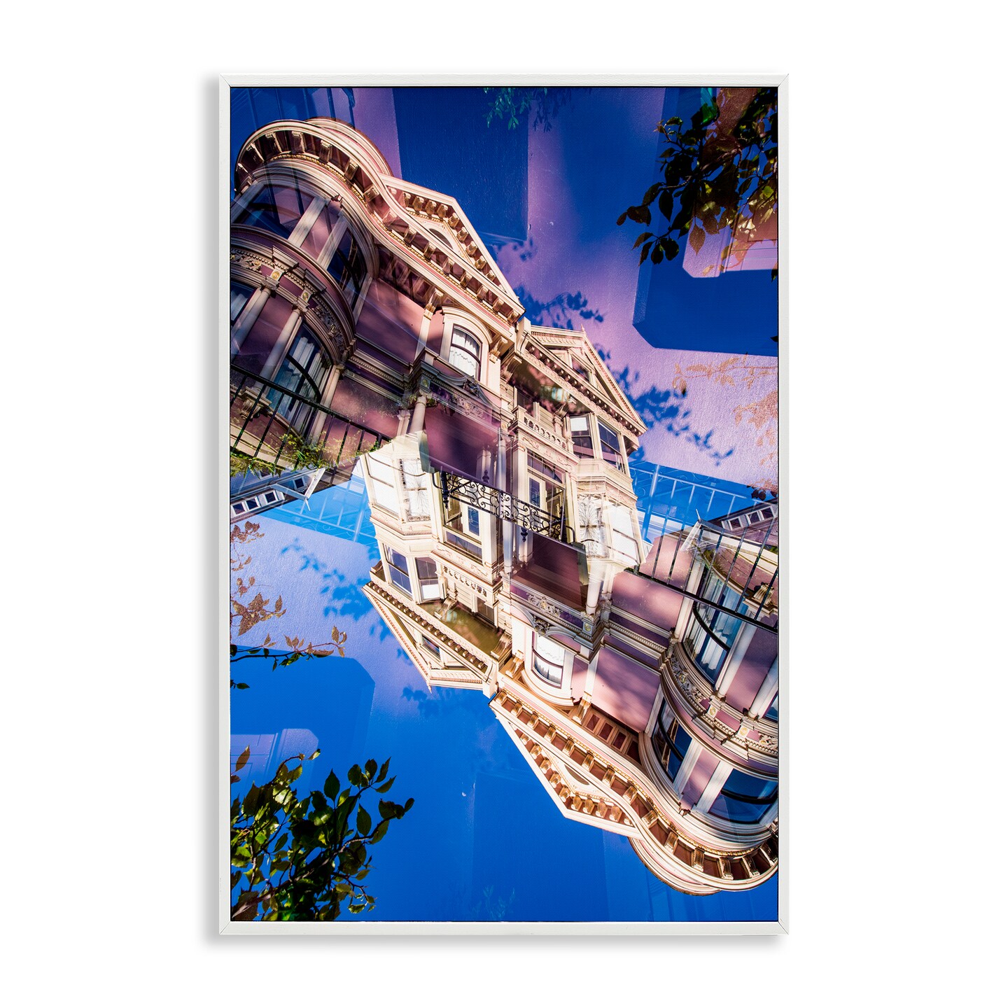 Stupell Industries Surreal Winding Architecture Framed Giclee, design by Robin Vandenabeele