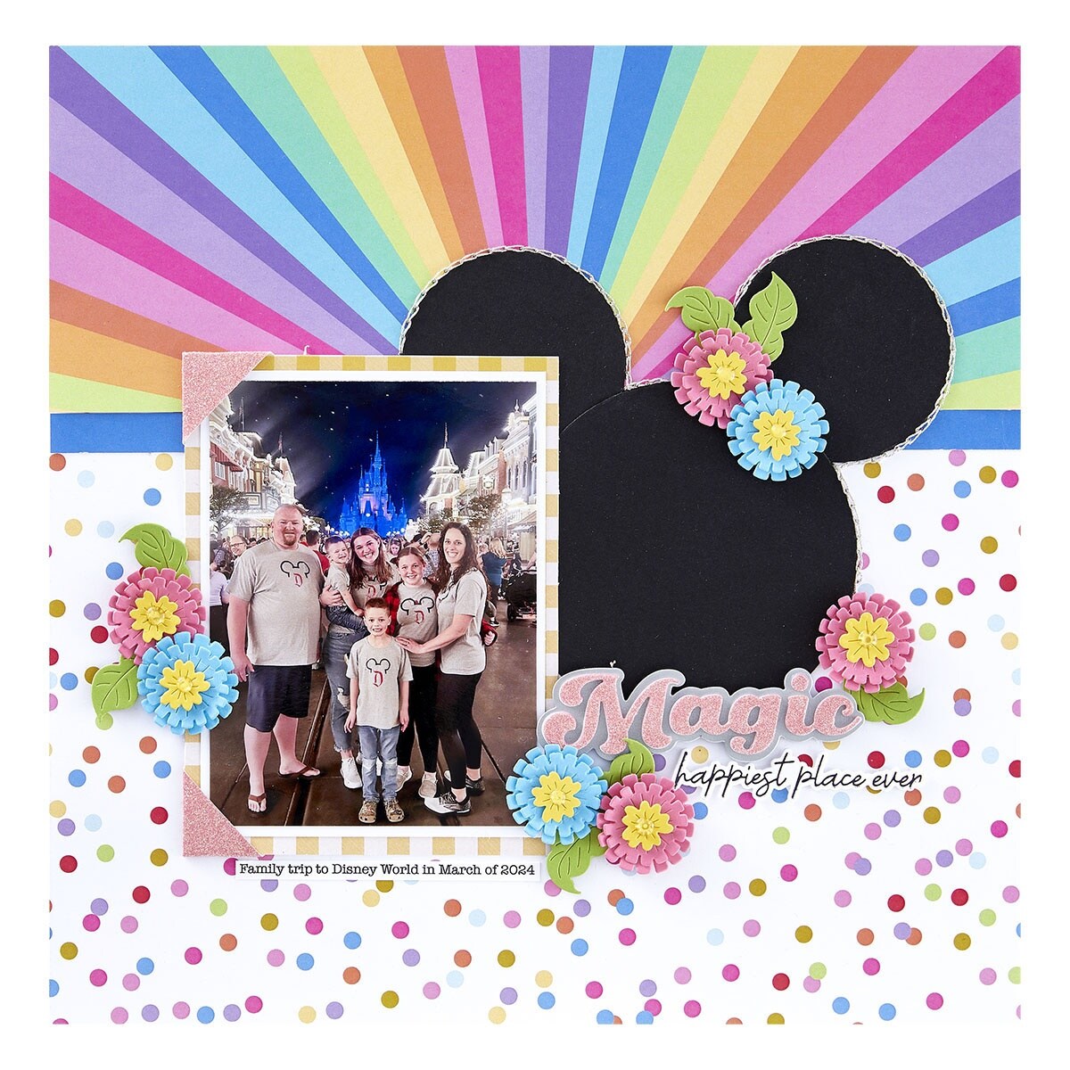 Spellbinders BetterPress Press Plate & Die Set-Magic Sentiments