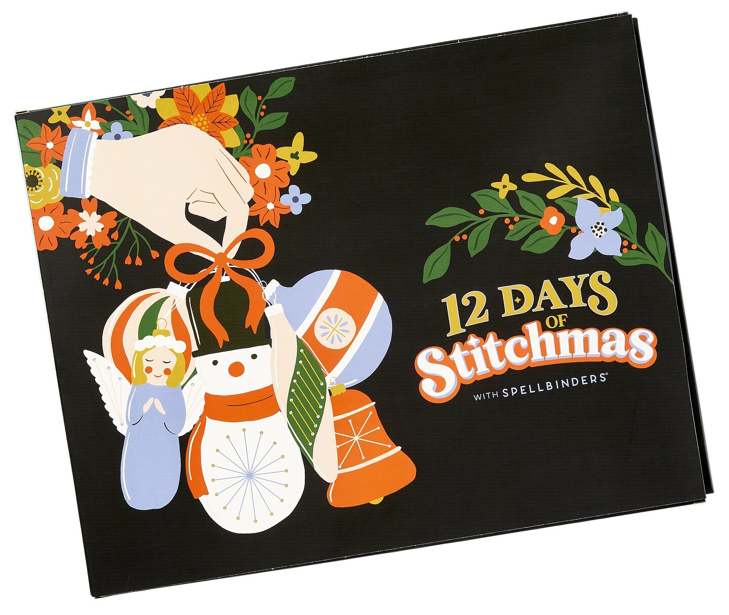 Spellbinders Advent Calendar 2024-12 Days of Stitchmas