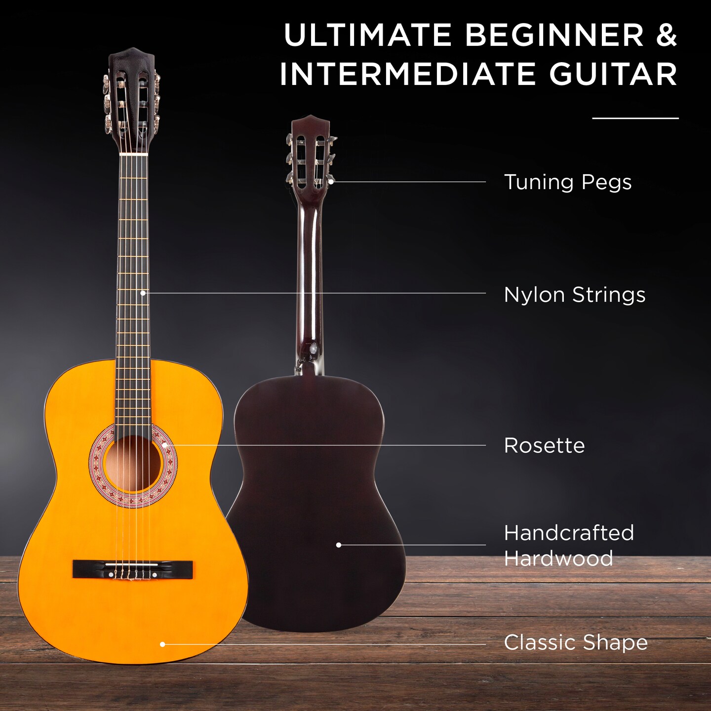 Best Choice Products 38in Beginner Acoustic Guitar Starter Kit w/ Gig Bag, Strap, Strings