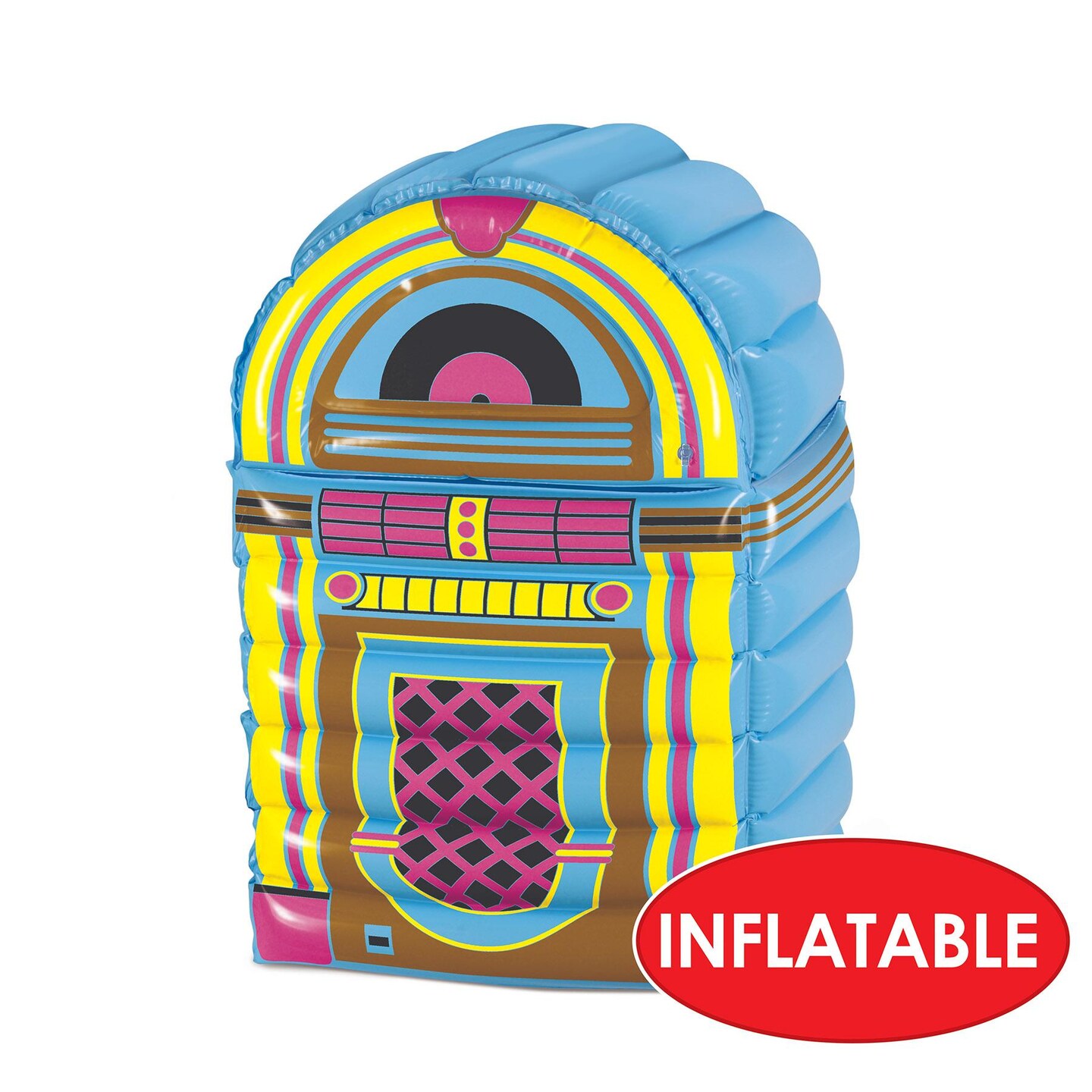 6 Pack Beistle Inflatable Jukebox Party Cooler
