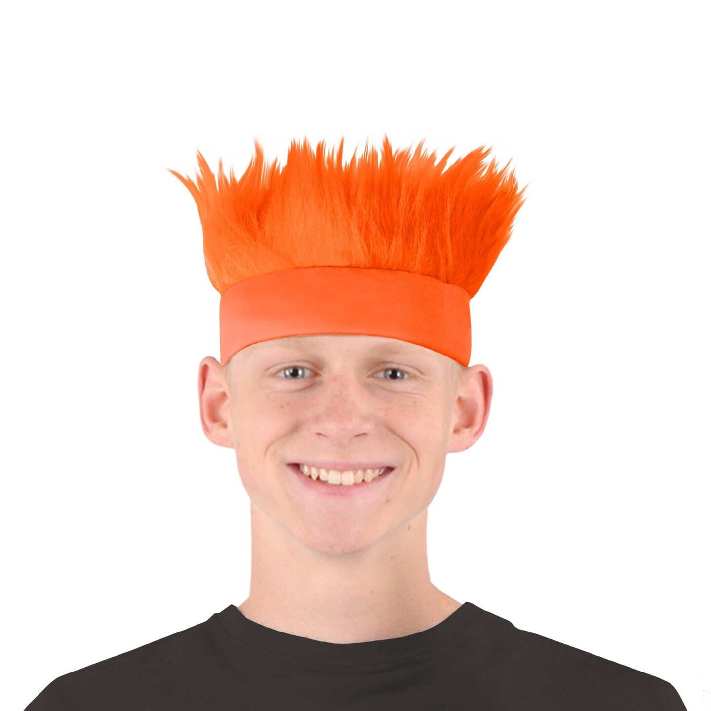 Hairy Headband - orange - Bulk 12 Pack