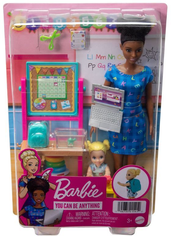 Mattel - Barbie I Can Be Kindergarten Teacher, African American  [COLLECTABLES] Paper Doll