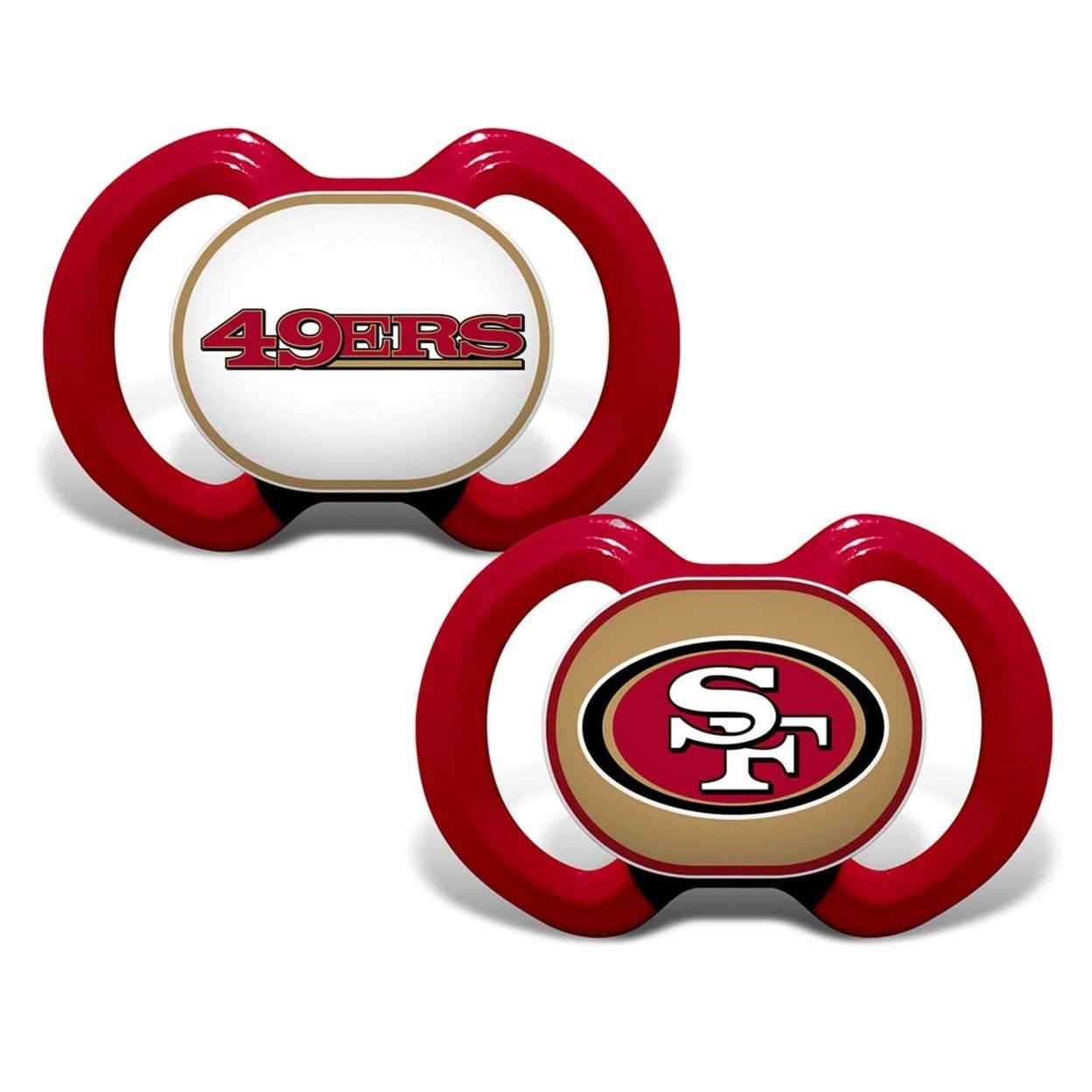 San Francisco 49Ers - Pacifier 2-Pack