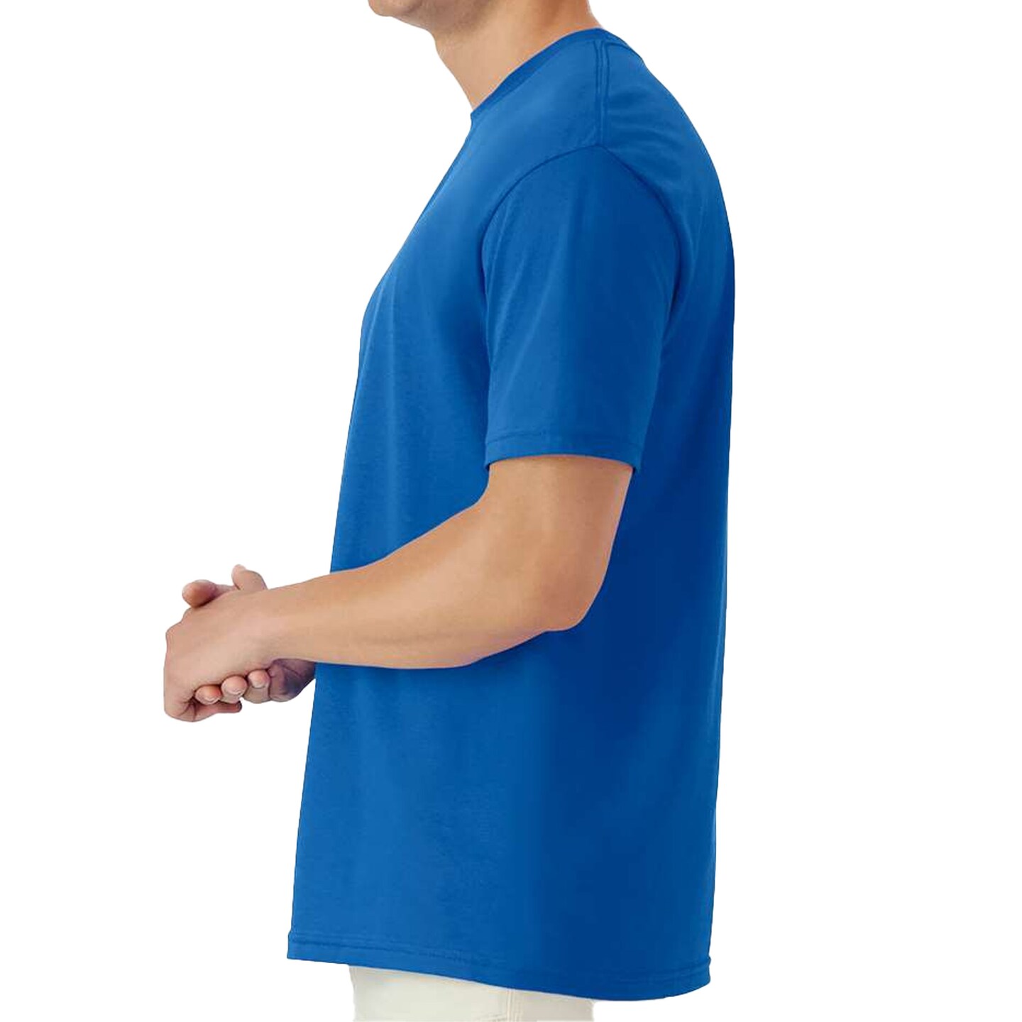 Gildan Men's Light Cotton T-Shirt, Crewneck Short Sleeve Assorted Craft Tee