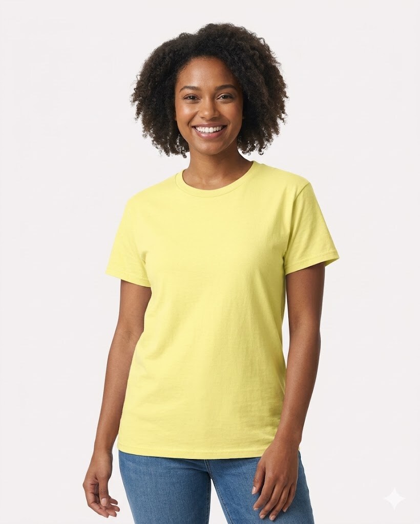 9 Pack: Gildan® Ultra Cotton Crewneck Short Sleeve T-Shirt 100% US Cotton for Custom Event Printing Tee