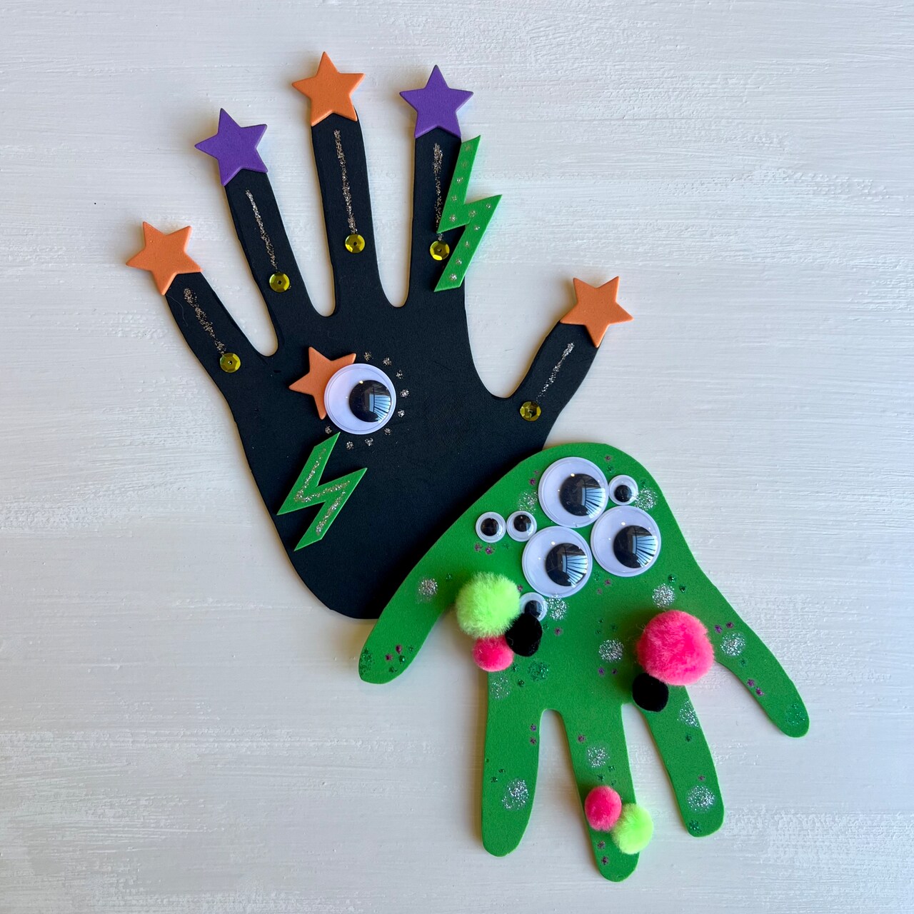 Kids Club: Monster Hand Prints