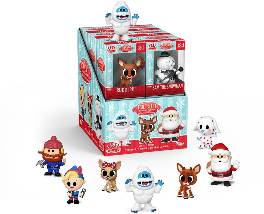 FUNKO MINI VINYL FIGURES: Rudolph the Red-Nosed Reindeer, One Mini Vinyl Figure (Styles May Vary)  [COLLECTABLES] Vinyl Figure