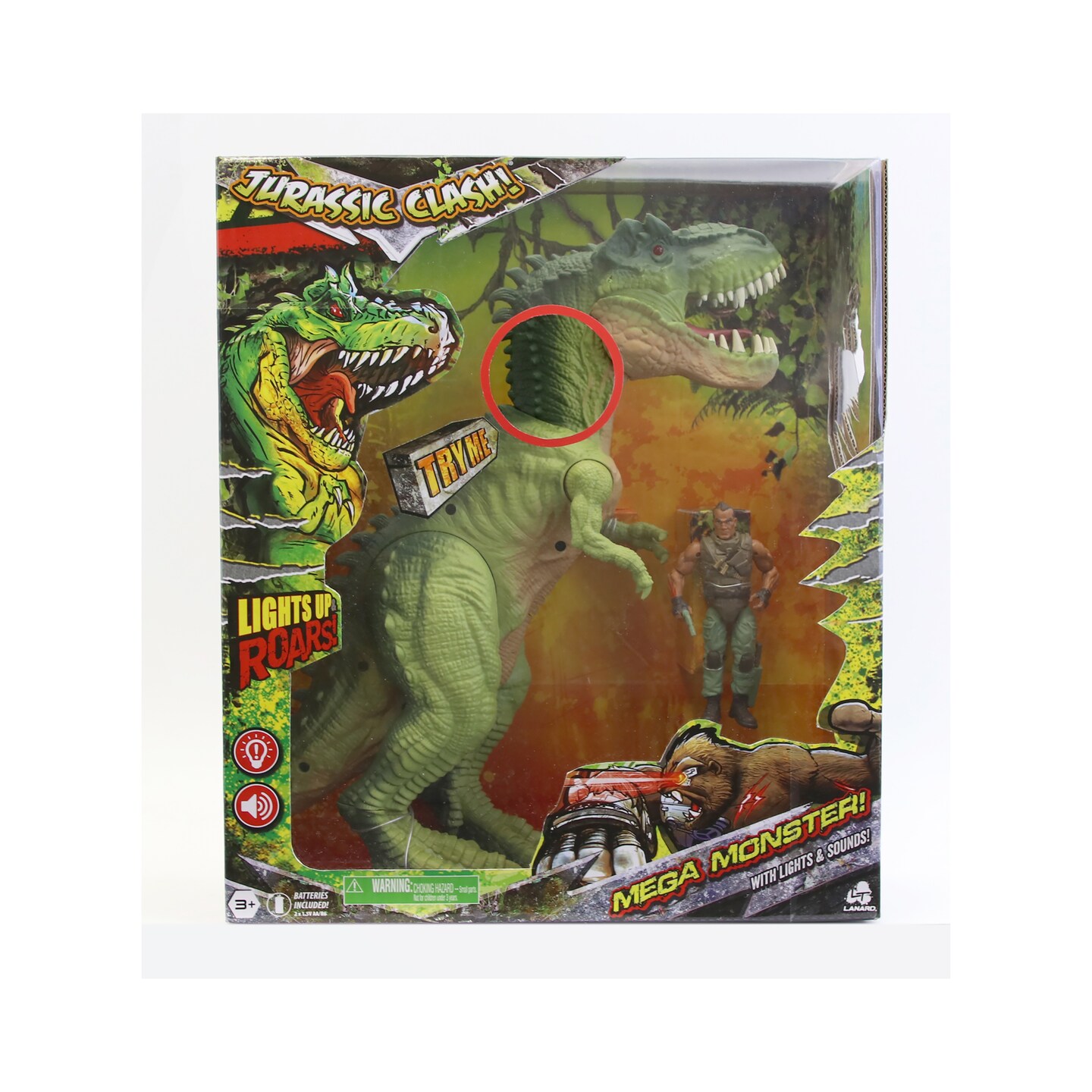 Jurassic Clash Mega Monster! Dino Set