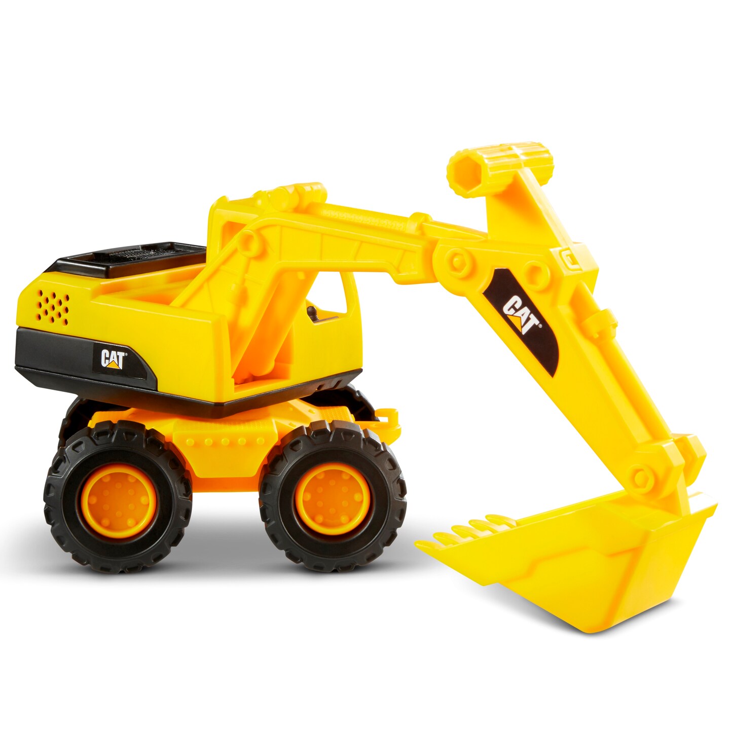 Cat Tough Rigs Construction 15&#x22; Toy Excavator , Yellow
