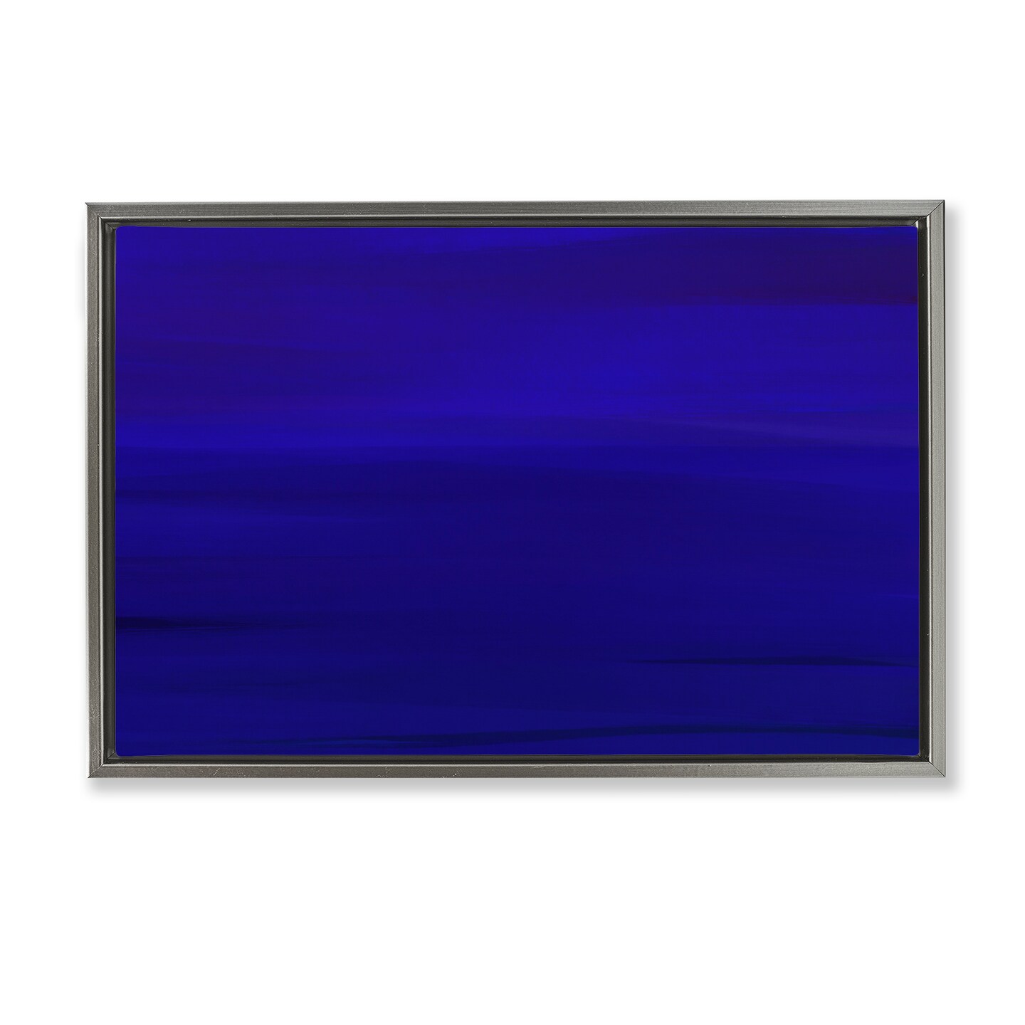 Stupell Industries Deep Blue Abstract Floating Frame, design by Atelier Posters