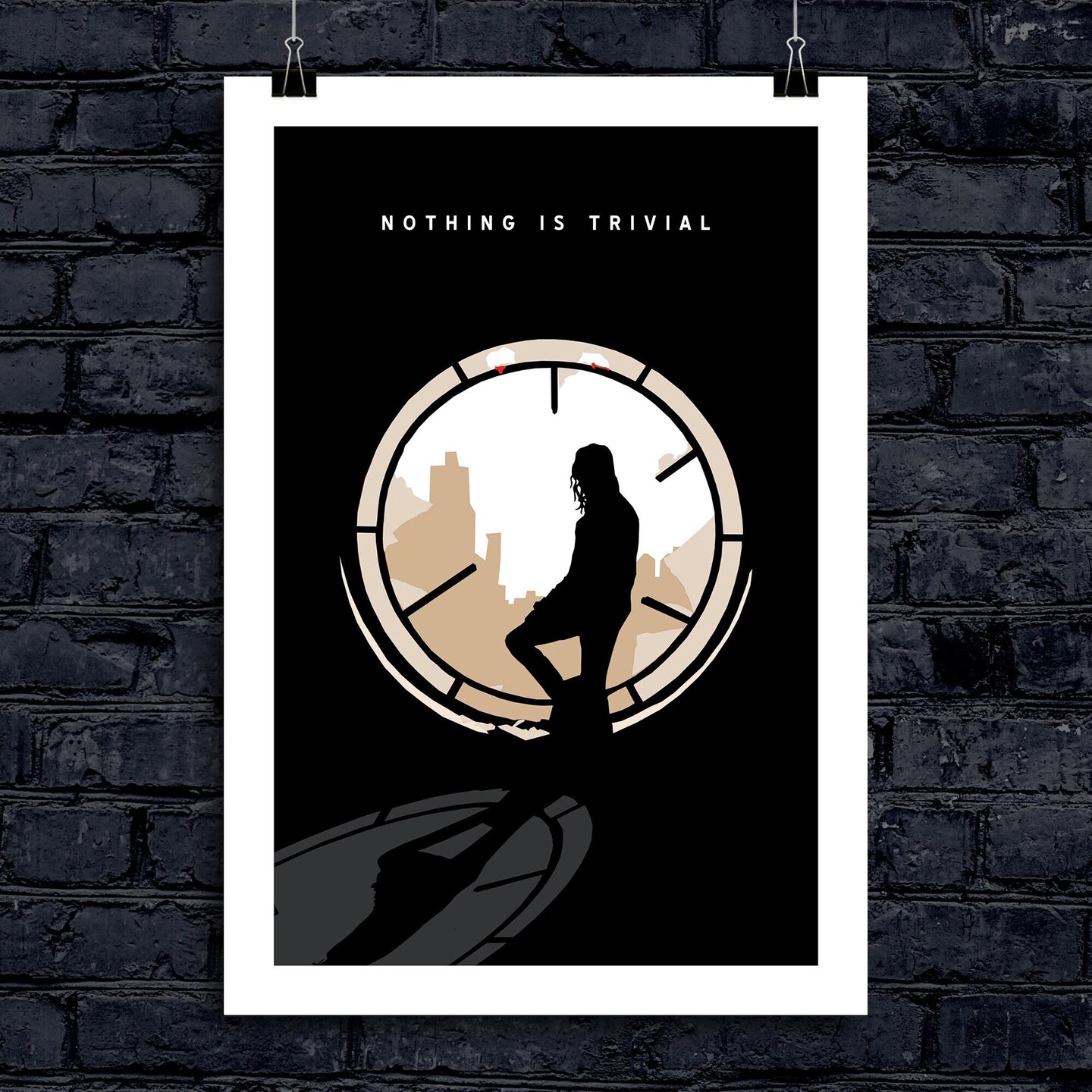The Crow Poster Original Eric Draven Art Print - Brandon Lee Wall Decor 13x19 product 3