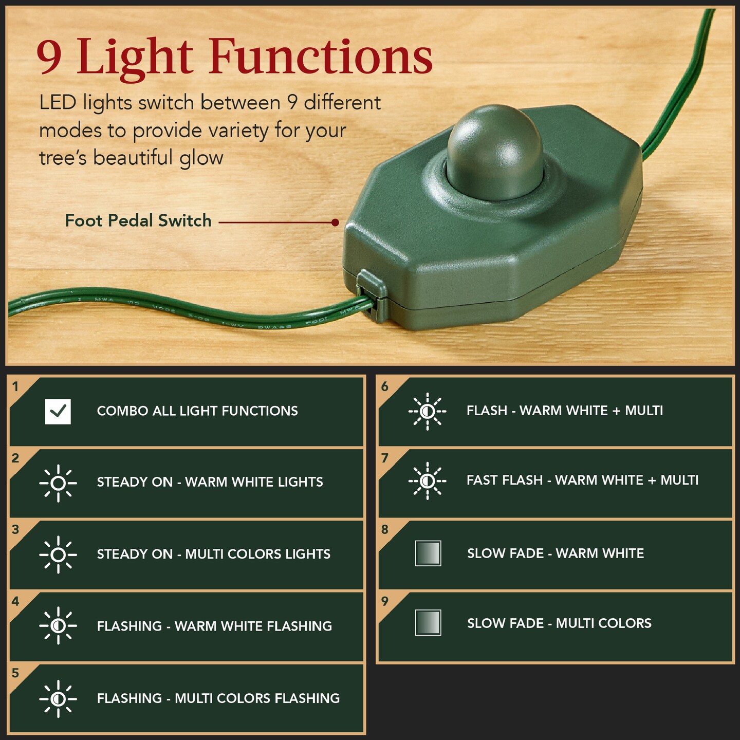 Best Choice Products Pre-Lit Scotch Pine Christmas Tree w/ 2-In-1 LED Lights
