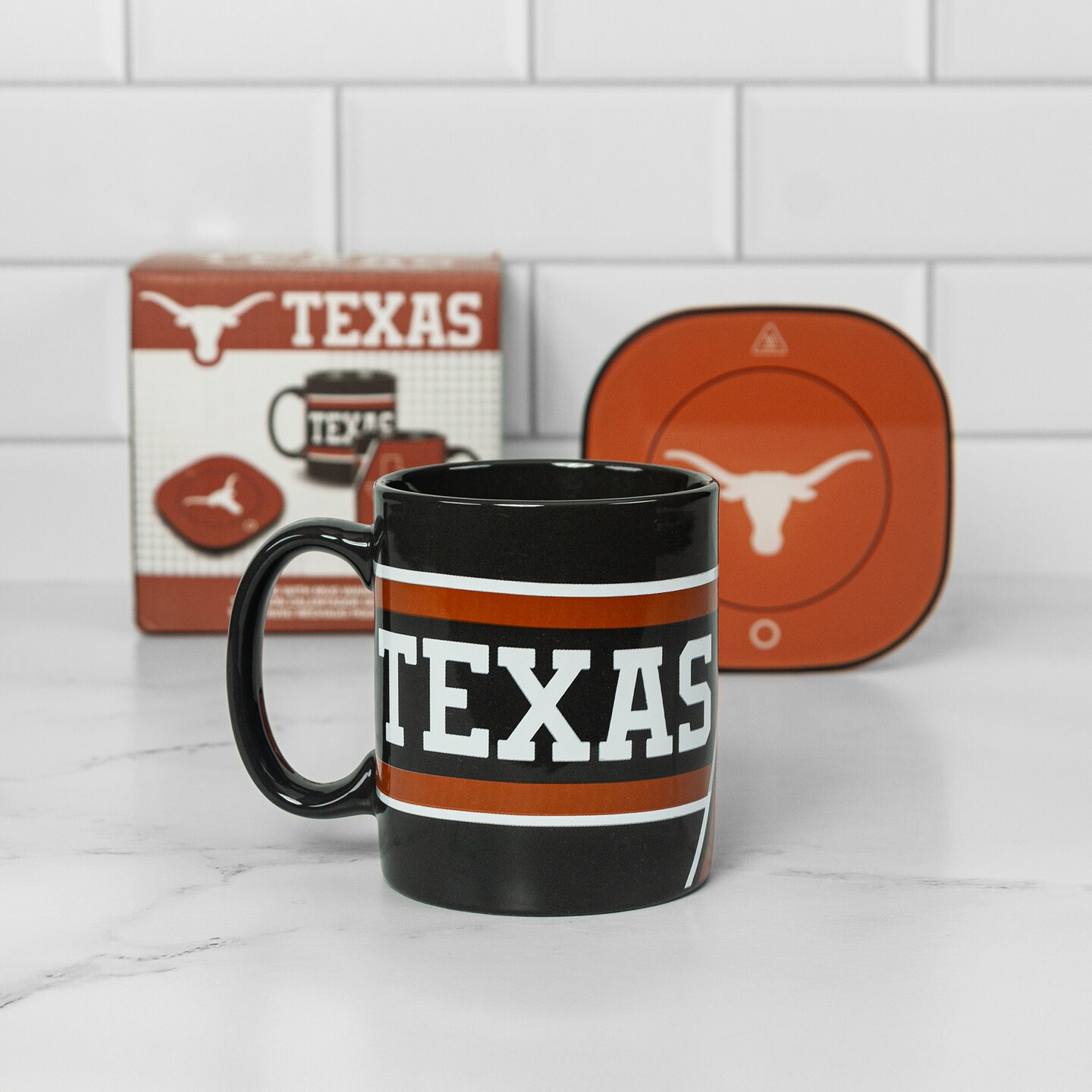 Uncanny Brands Texas Longhorns 12oz Mug Warmer Set