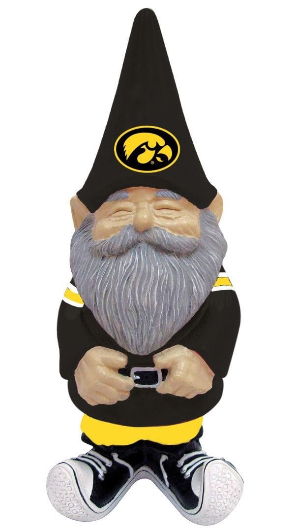 Iowa Hawkeyes Gnome Garden Statue 11 Inches Tall