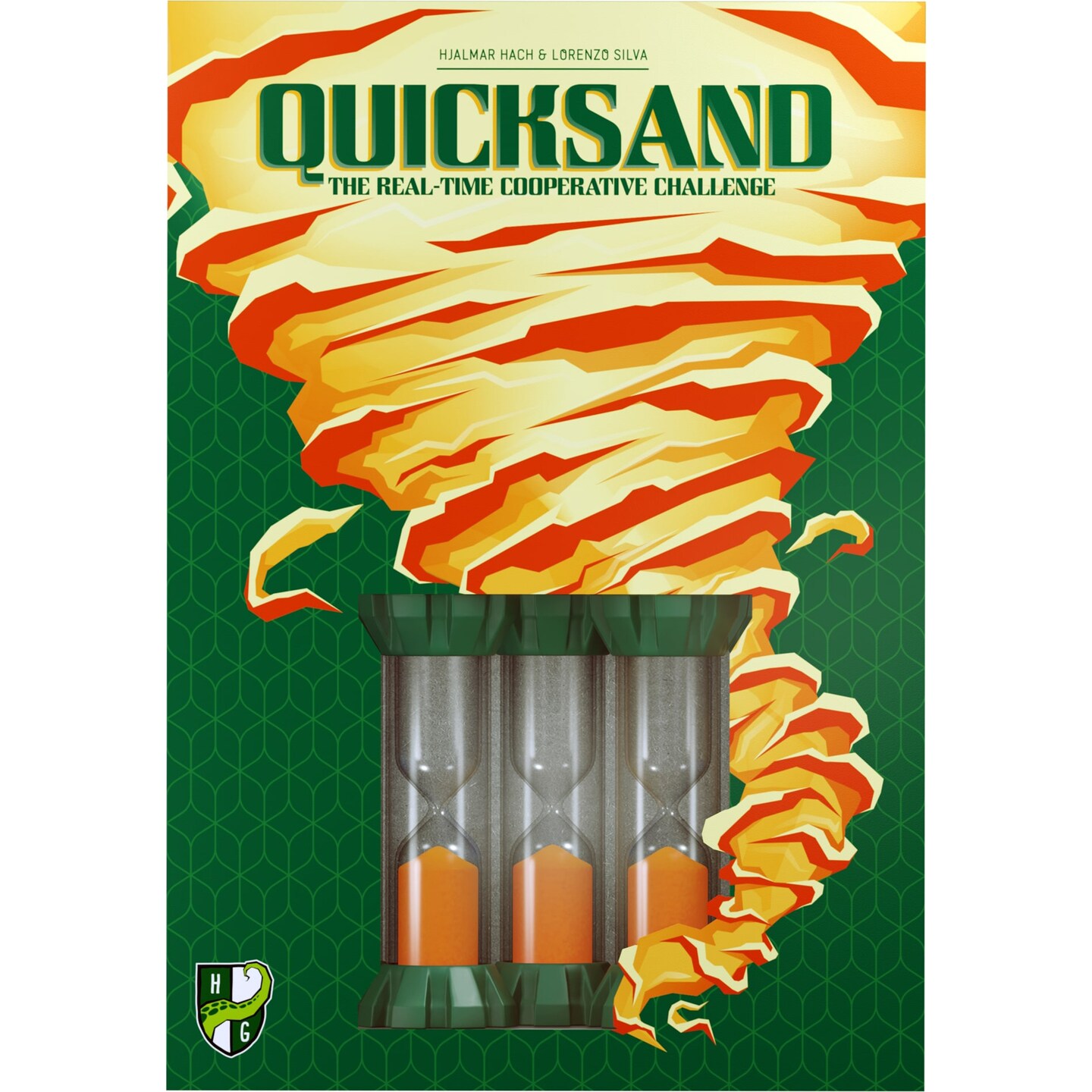 Quicksand - Real Time Cooperative Board Game, Time Management, Deactivate Traps To Keep The Sand Timer Going