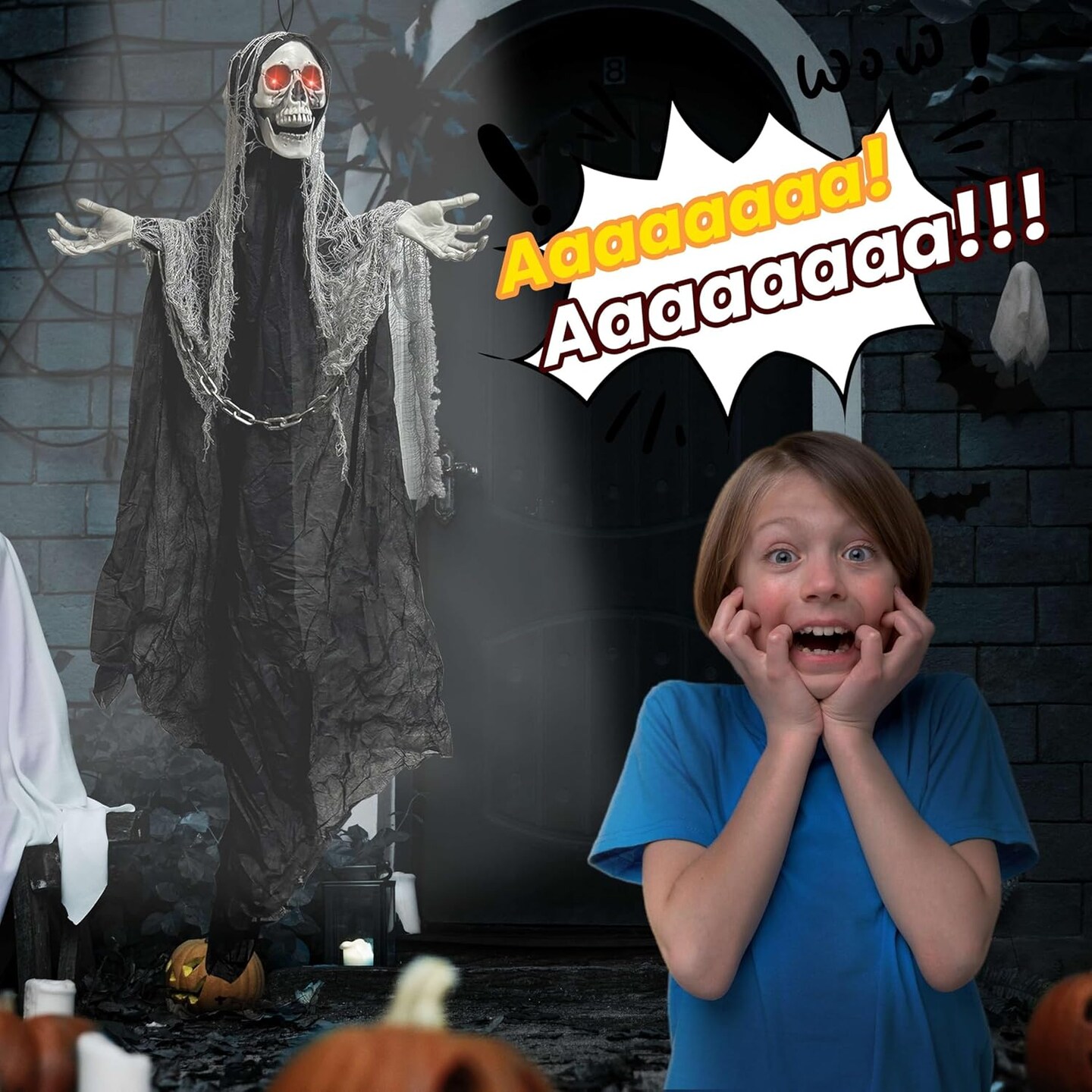 Halloween Animatronics Decorations Outdoor