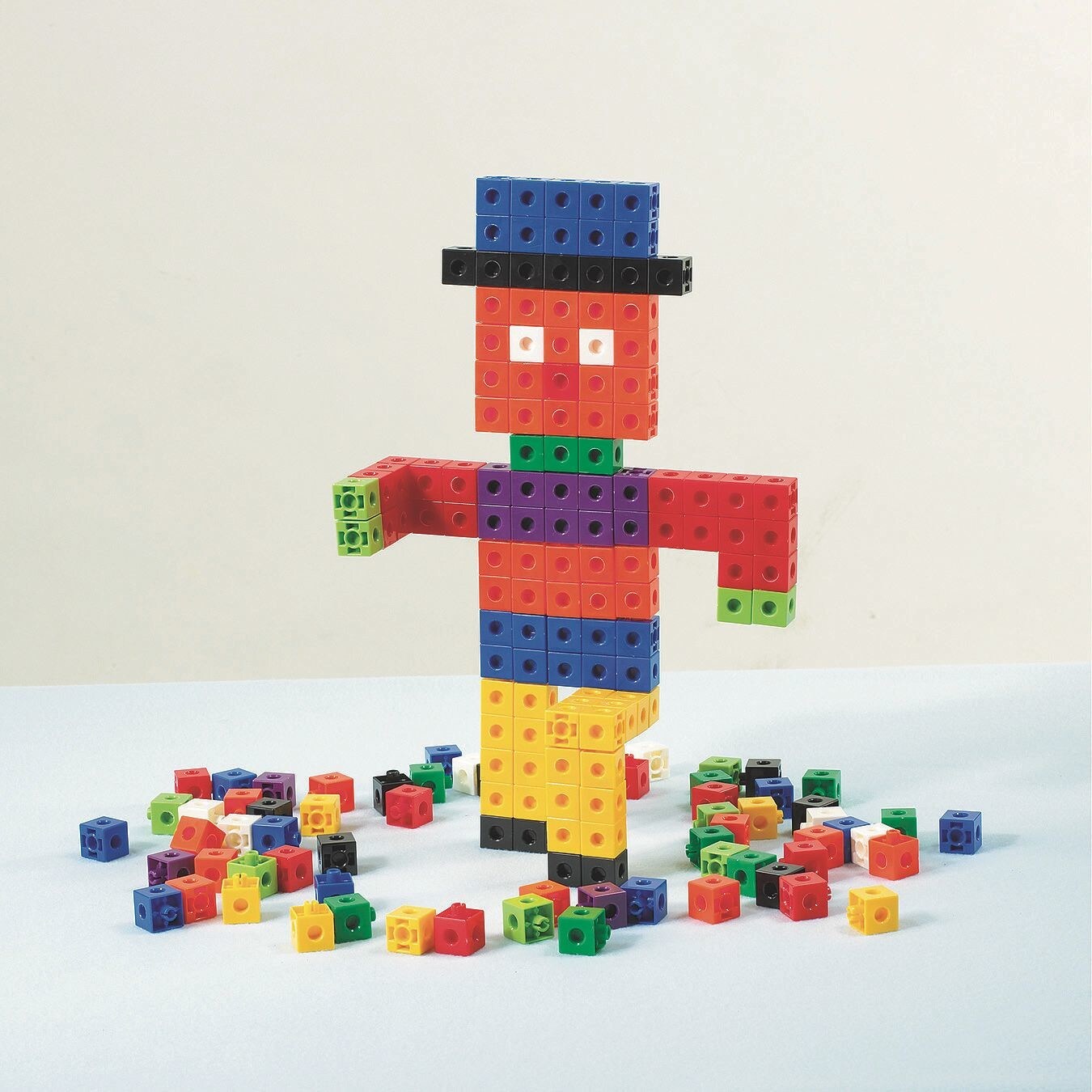 EDX Education® Linking Cubes - Math Manipulatives & Building (Set of 500)