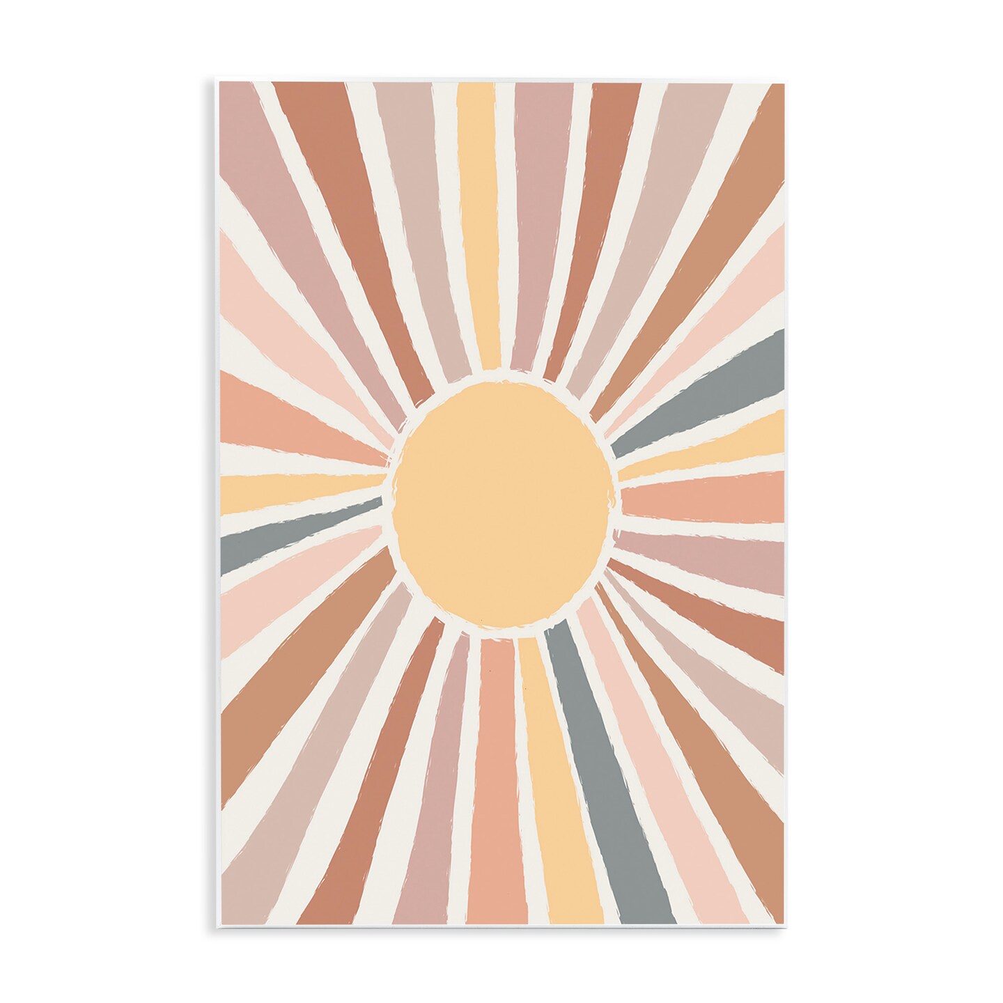 Stupell Industries Southwestern Desert Sun Rays Wall Plaque Art