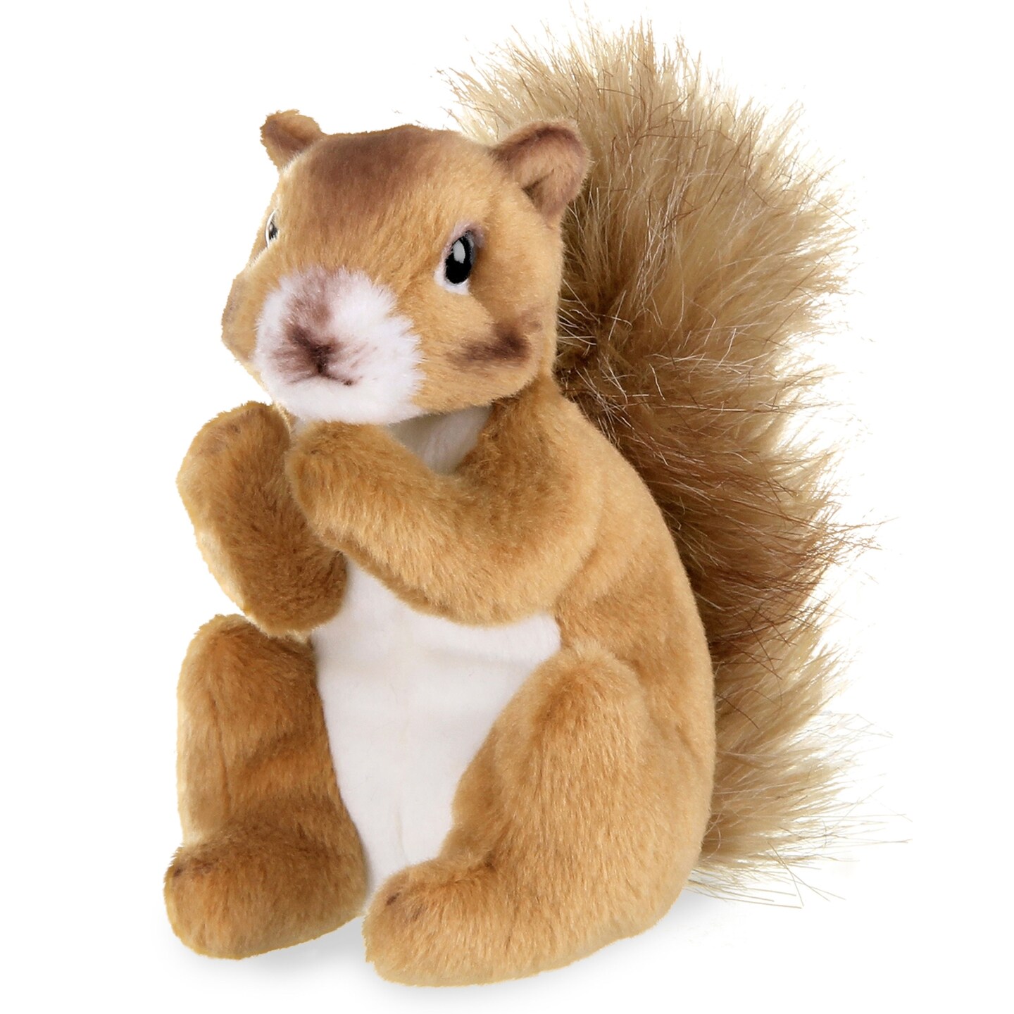 Bearington Collection Copper Plush Squirrel Stuffed Animal, 7 Inch