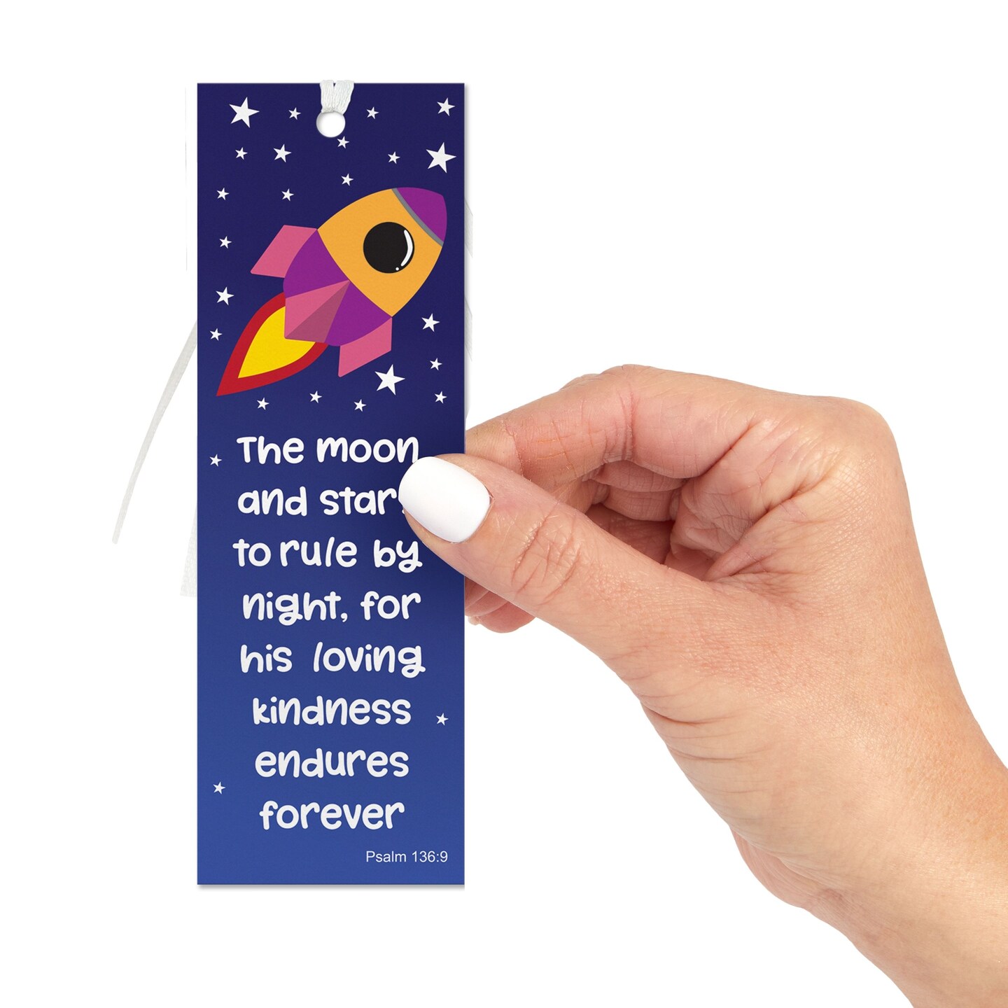 72 Pack Christian Bookmarks Bulk, Religious Scripture, 12 Bible Verse Quotes for Kids (6 x 2 In)