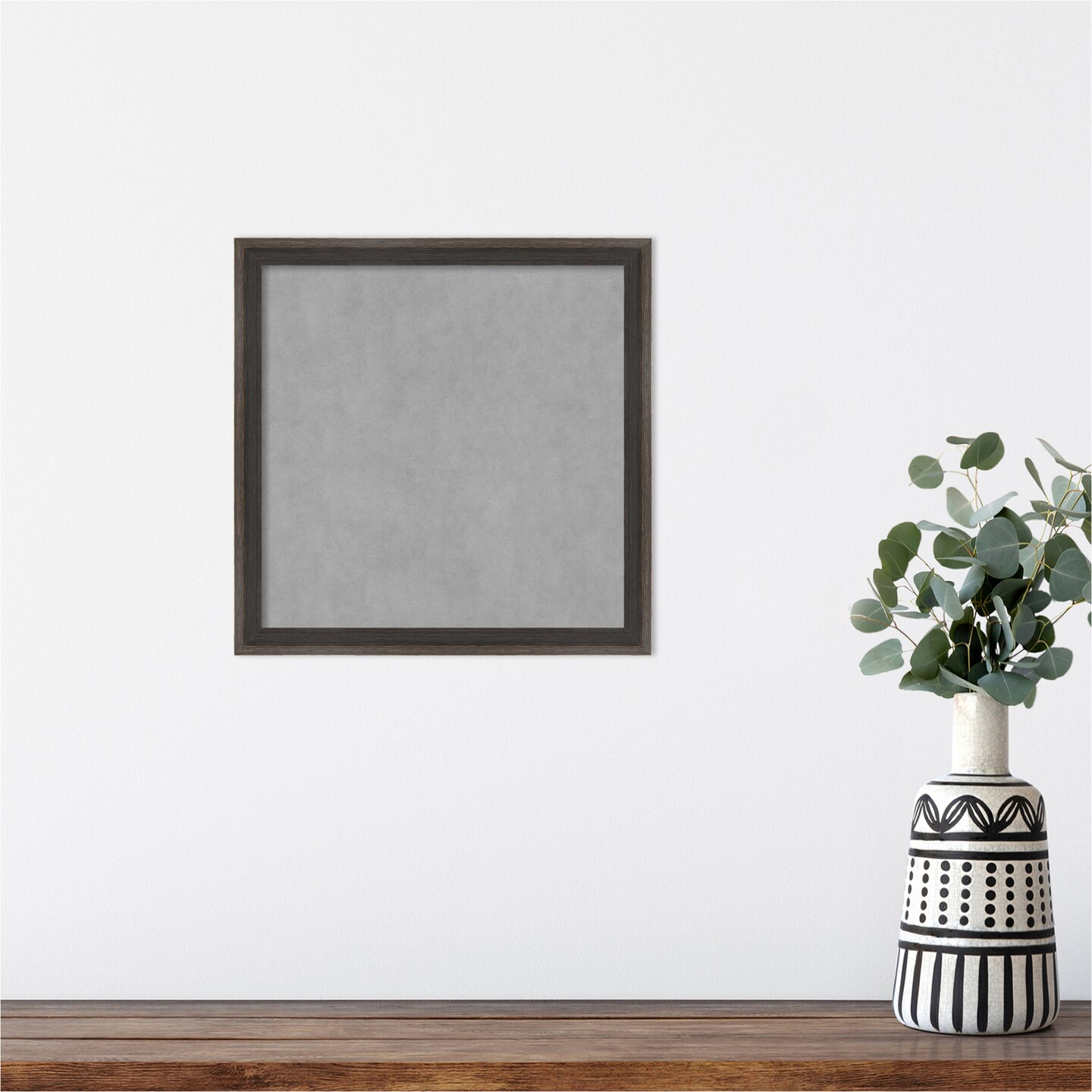 Hardwood Wedge Wood Framed Magnetic Board