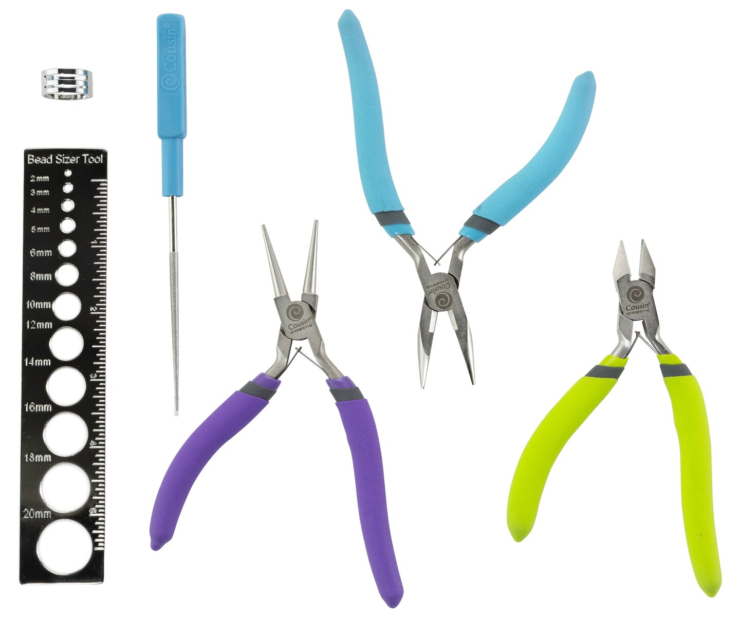 CousinDIY Precision Comfort Jewelry Making Tool Kit-6pcs