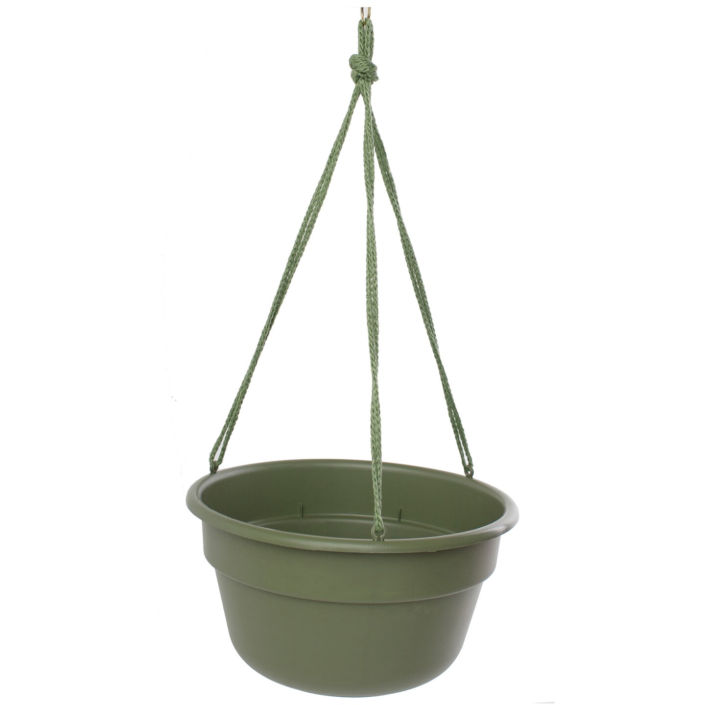 Bloem Dura Cotta Self Watering Hanging Basket Planter 12&#x22; Living Green