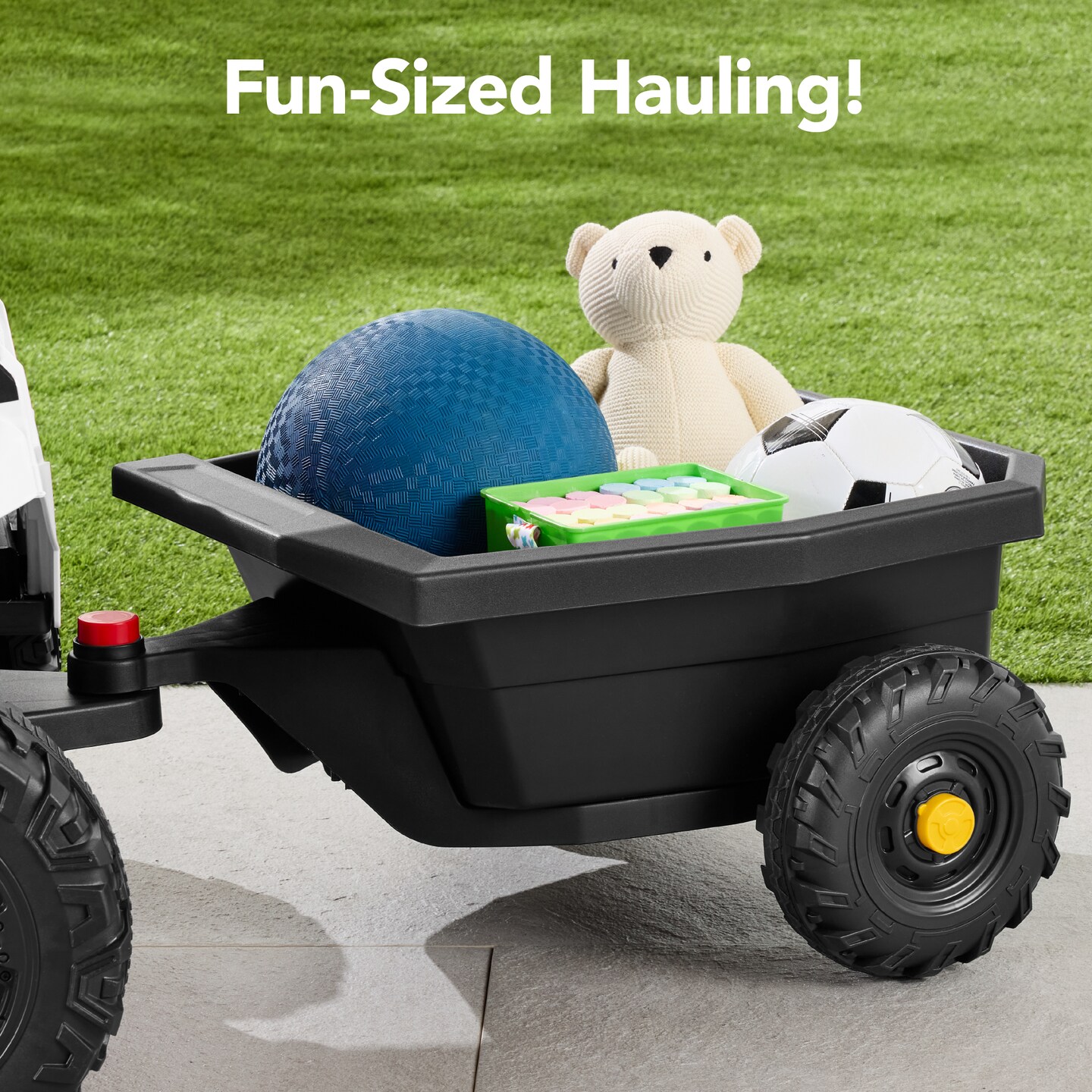 Best Choice Products Kids 12V Electric Ride-On UTV and Trailer w/ Parent Remote Control, LED Lights